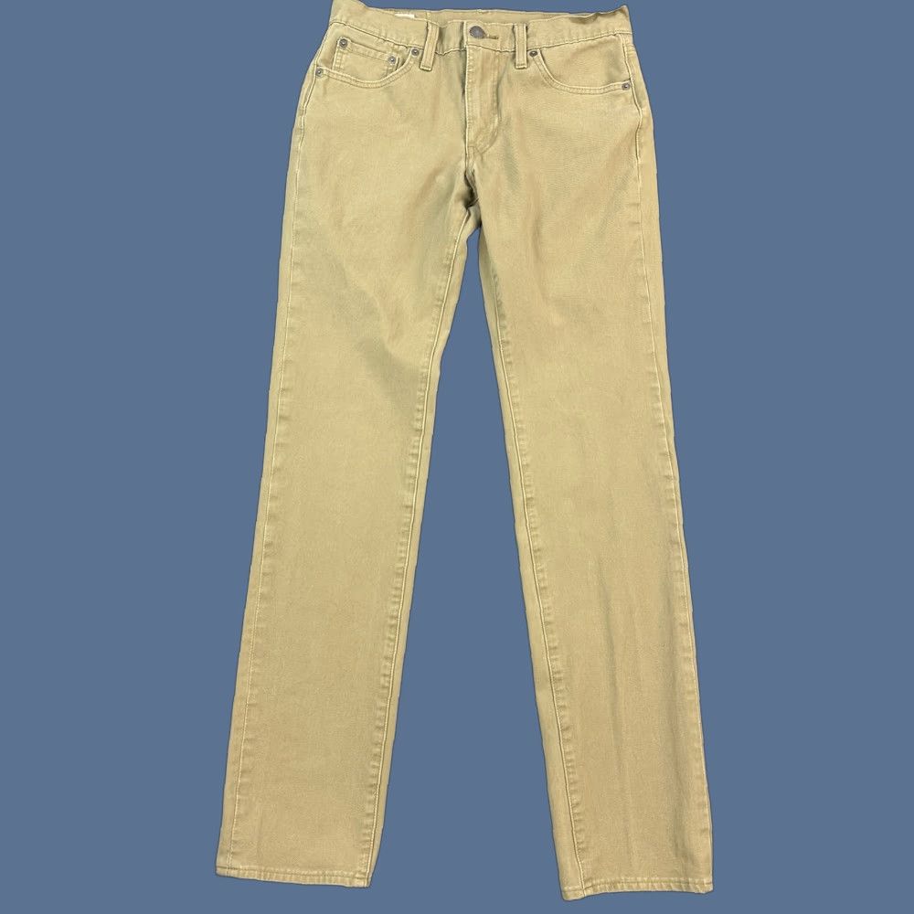 Levi's Levis 511 Premium Pants Mens 30x32 Tan Slim Fit Stretch White Tab Casual Size US 30 / EU 46 - 1 Thumbnail