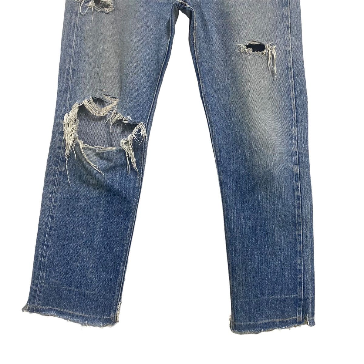 Levi's Vintage 70s Levis 501 Redline Jeans Button 6 Distressed Size US 32 / EU 48 - 9 Thumbnail