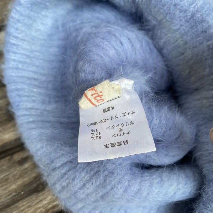 Japanese Brand × Vintage Japanese fur mohair beanie hat Size ONE SIZE - 3 Thumbnail
