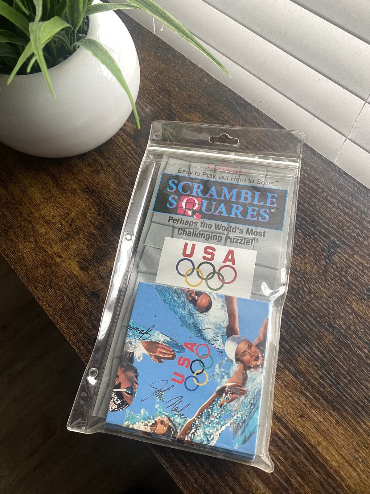 USA Olympics Vintage USA Olympics Swimming Puzzle Game Size ONE SIZE - 1 Thumbnail