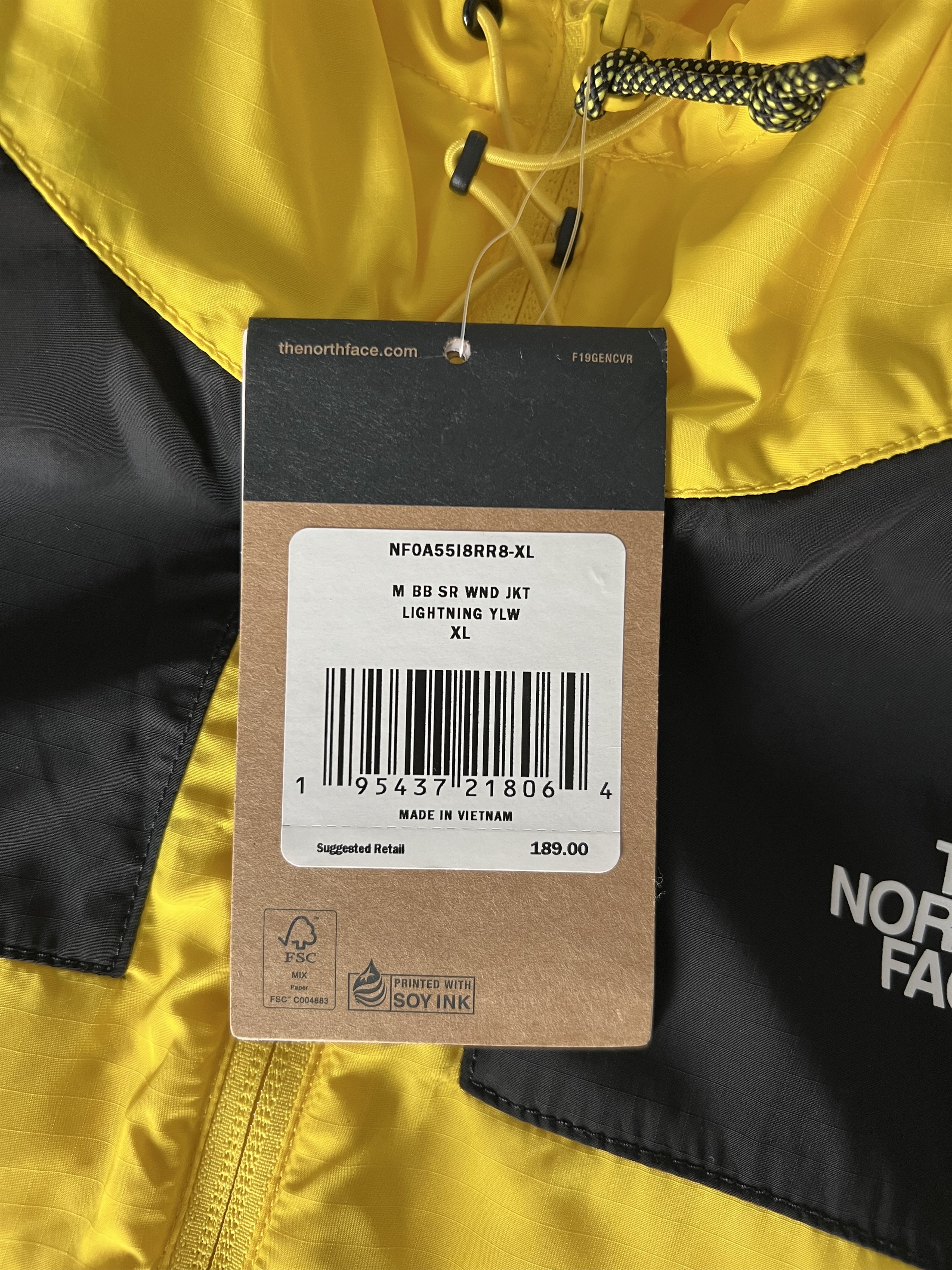 The North Face The North Face Black Box Search and Rescue Wind Jacket Size US XL / EU 56 / 4 - 7 Thumbnail
