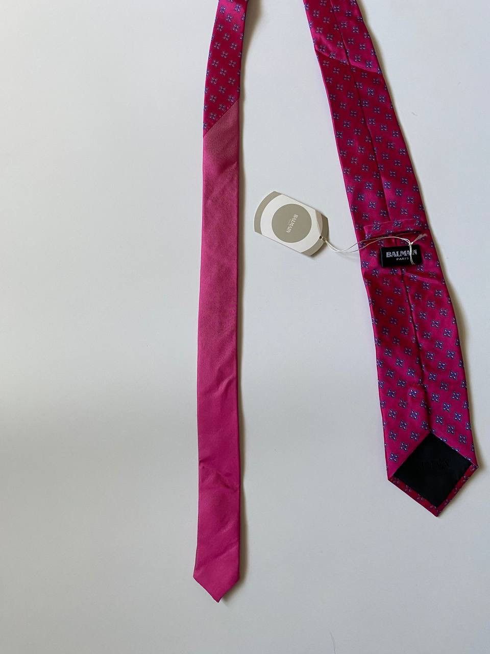 Balmain Vintage Balmain Paris New Ties 100% silk Size ONE SIZE - 6 Thumbnail