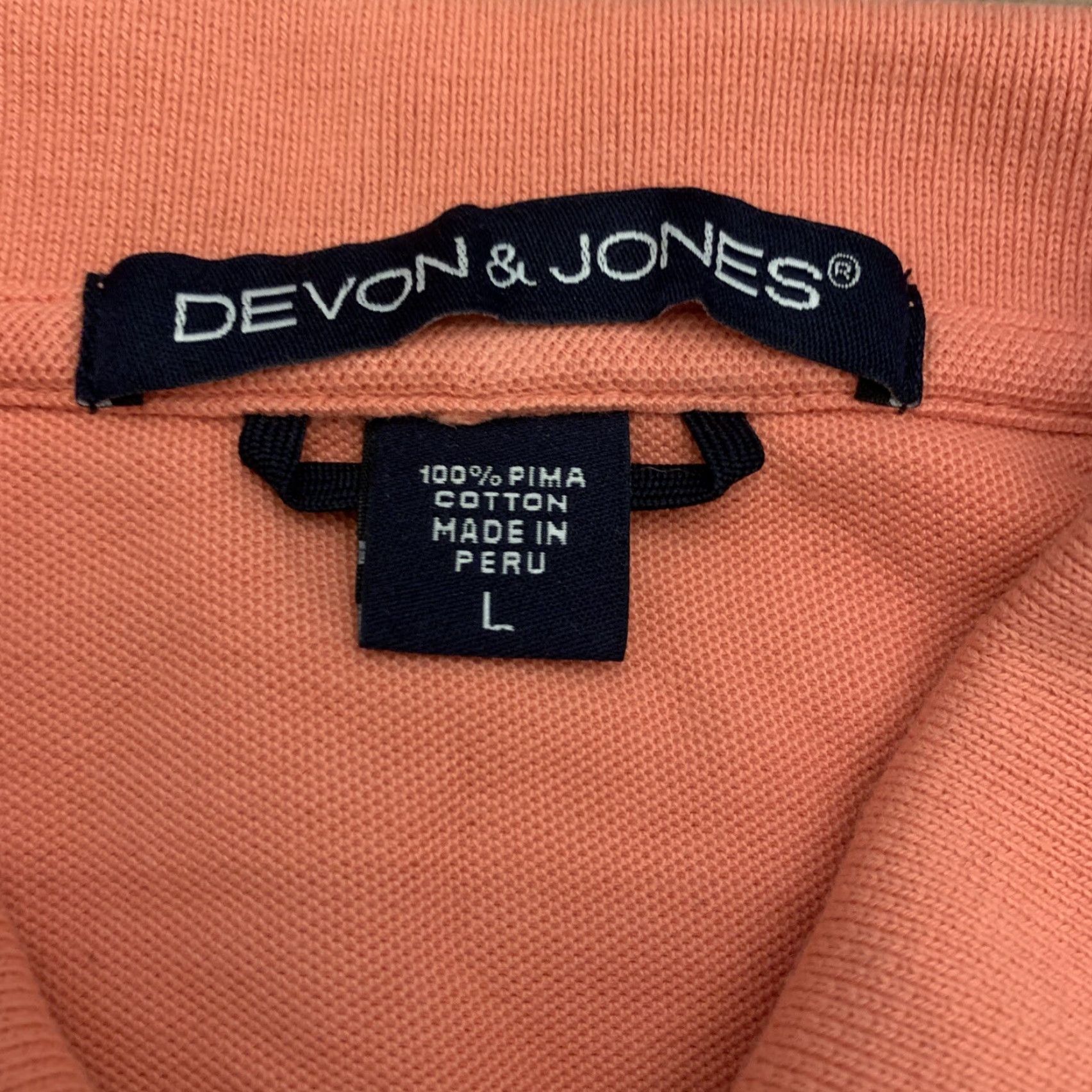 Vintage Mohegan Sun Pocono Downs Coors Light Triple Crown Golf Polo Peach Size L Mens Polo Peach L Size US L / EU 52-54 / 3 - 2 Thumbnail