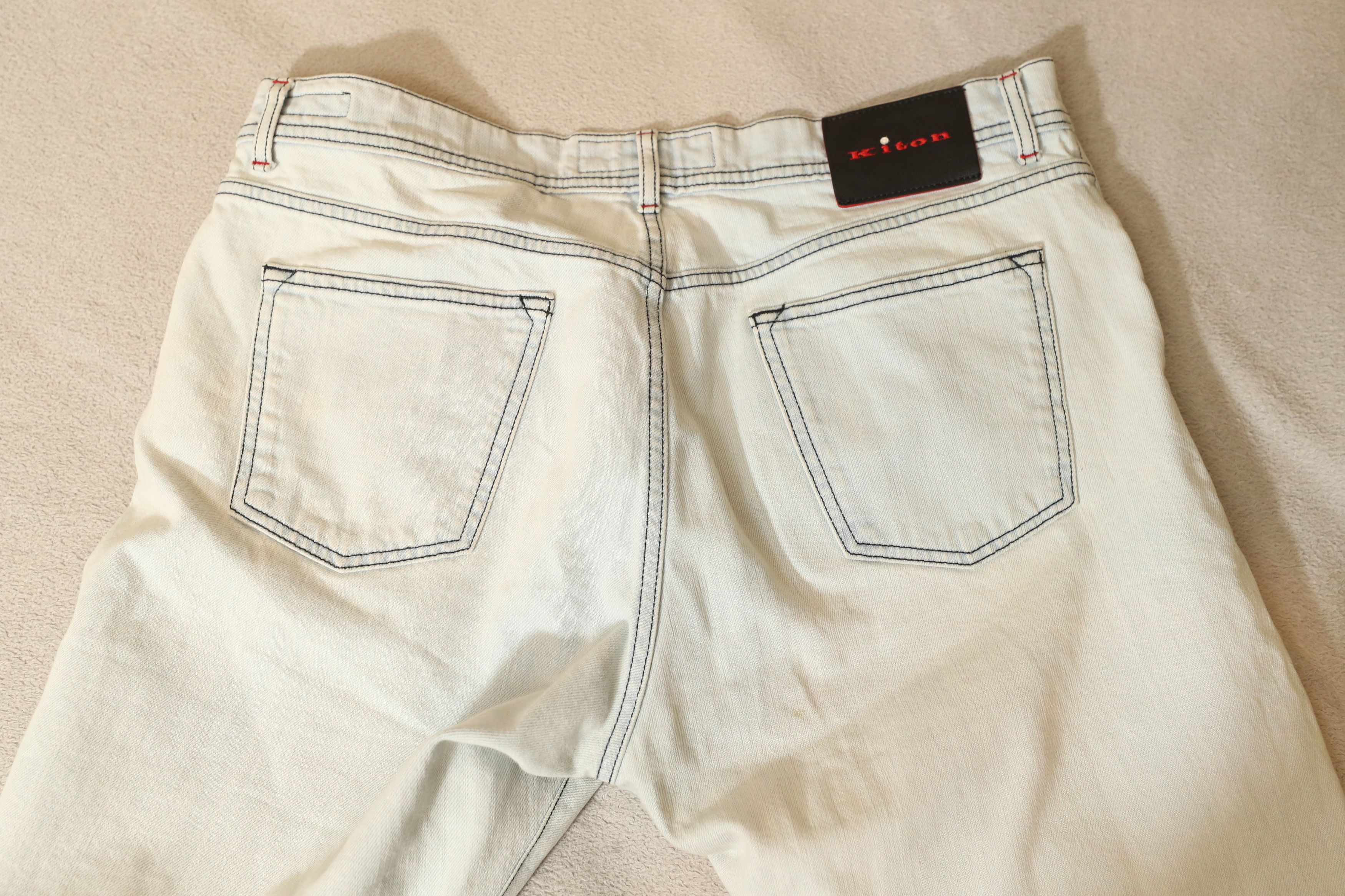 Kiton Kiton Mens 5 Pocket Slim Jeans (38) Size US 38 / EU 54 - 12 Thumbnail