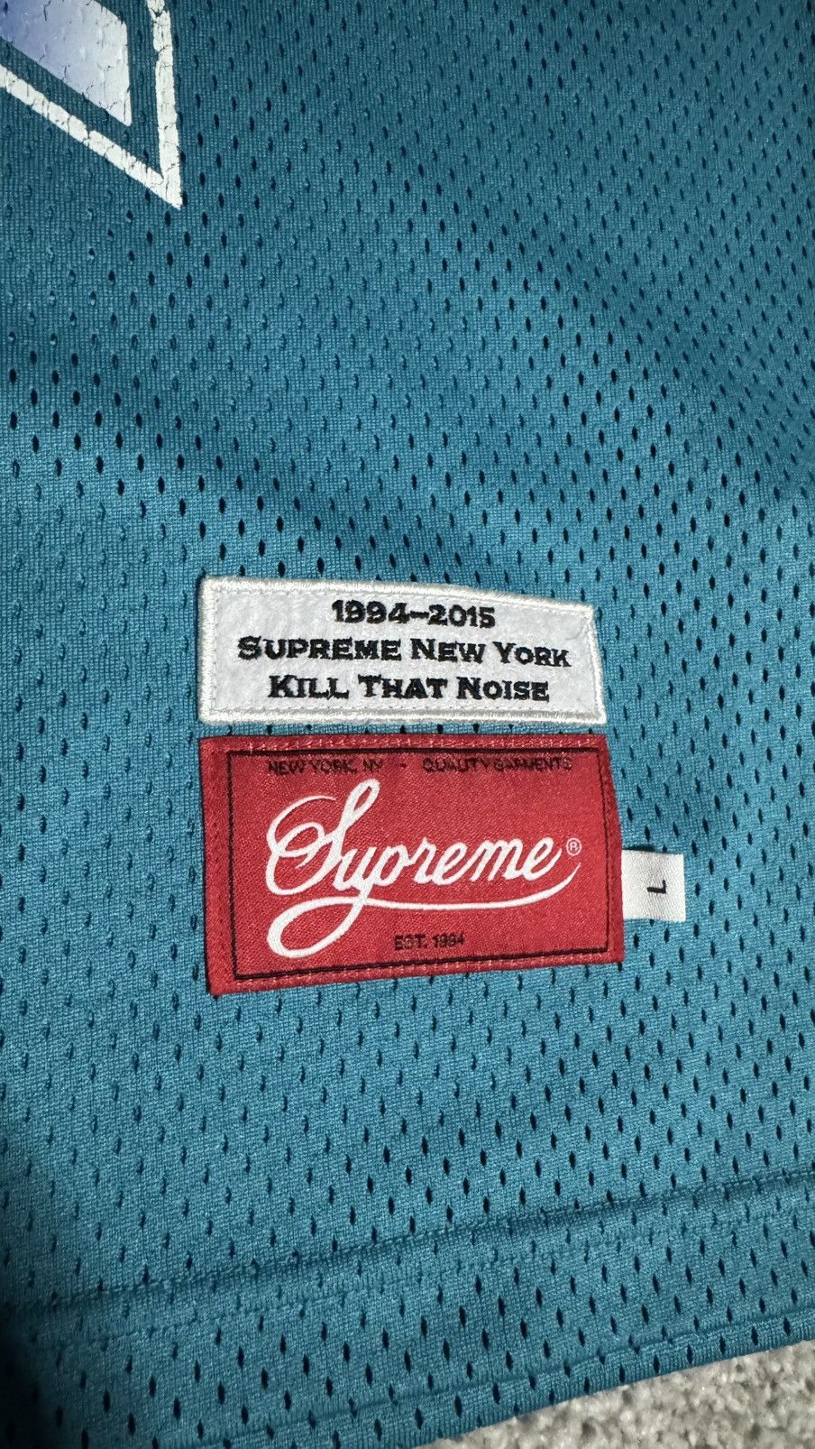 Supreme SS15 Supreme All Star Basketball Jersey Teal L Size US L / EU 52-54 / 3 - 3 Thumbnail