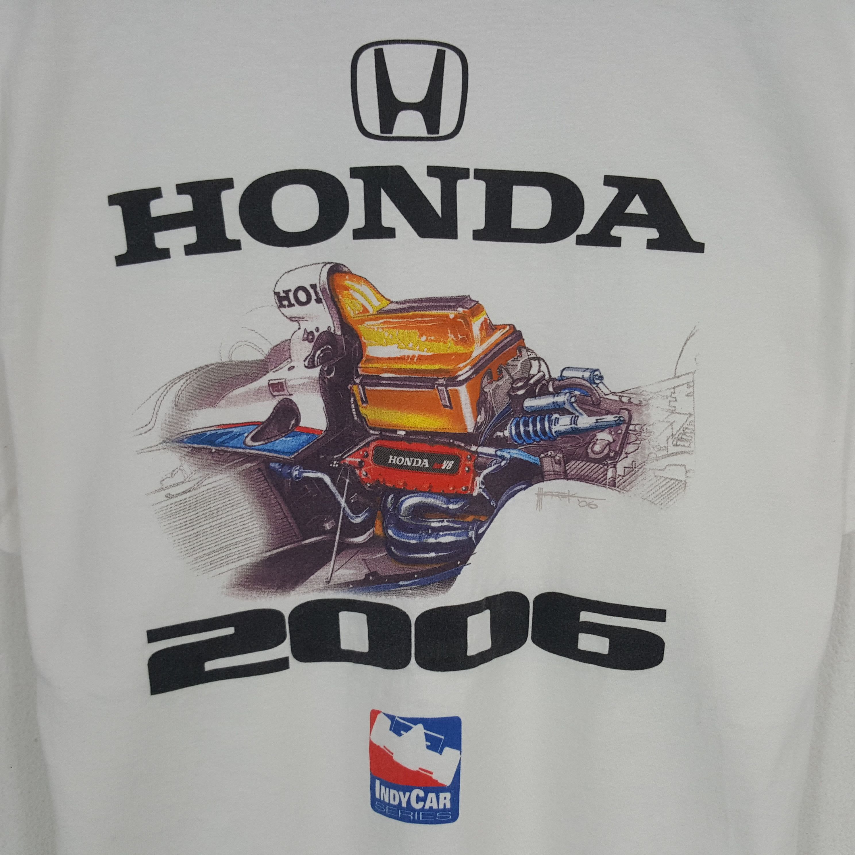 Honda × Vintage Vintage Honda 2006 Racing Sport Tshirt Size US M / EU 48-50 / 2 - 2 Thumbnail