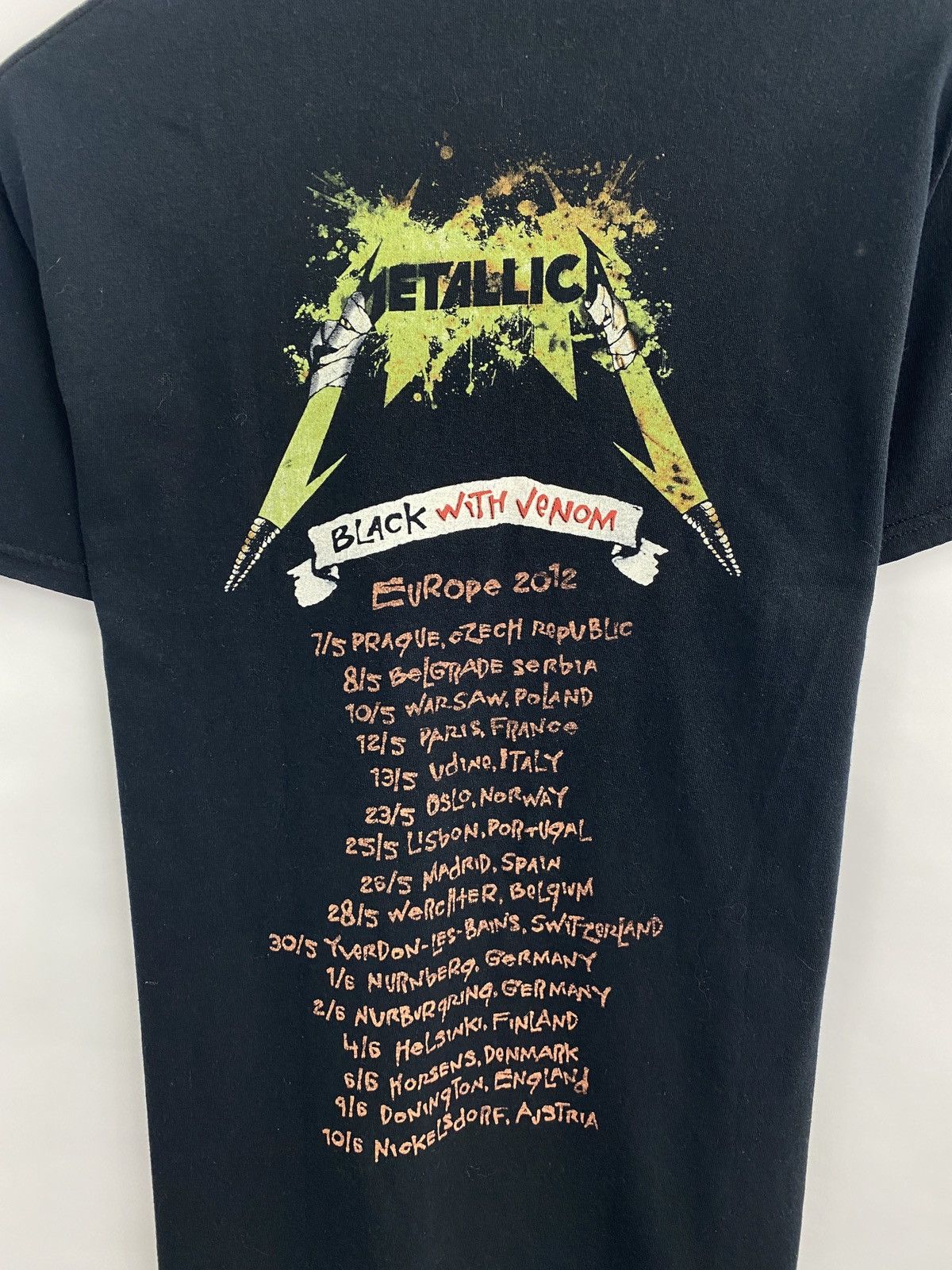 Metallica Vintage Metallica Black With Venom rare retro t-shirt Y2K Size US M / EU 48-50 / 2 - 7 Thumbnail