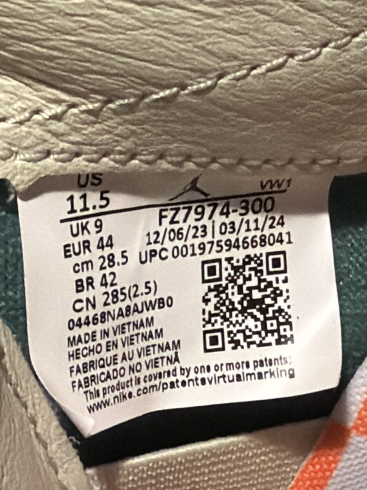 Jordan Brand Jordan 3 Size US 11.5 / EU 44-45 - 6 Thumbnail