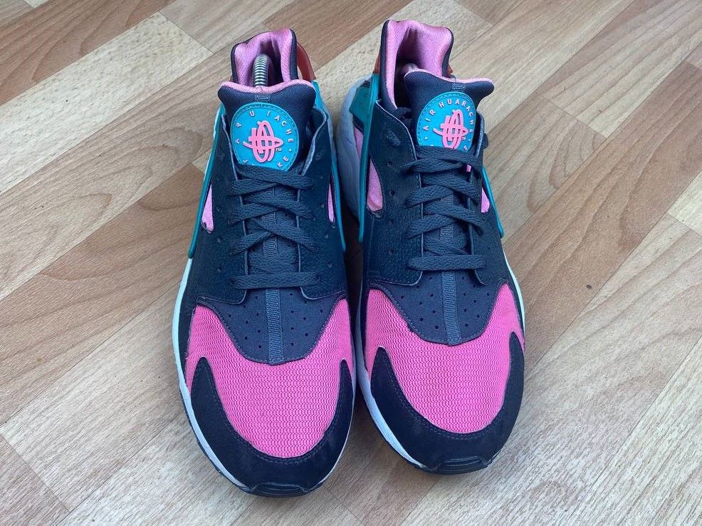 Nike × Vintage Nike Air Huarache Hyper Pink 318429-600 SIZE US 11,5 Size US 11.5 / EU 44-45 - 4 Thumbnail