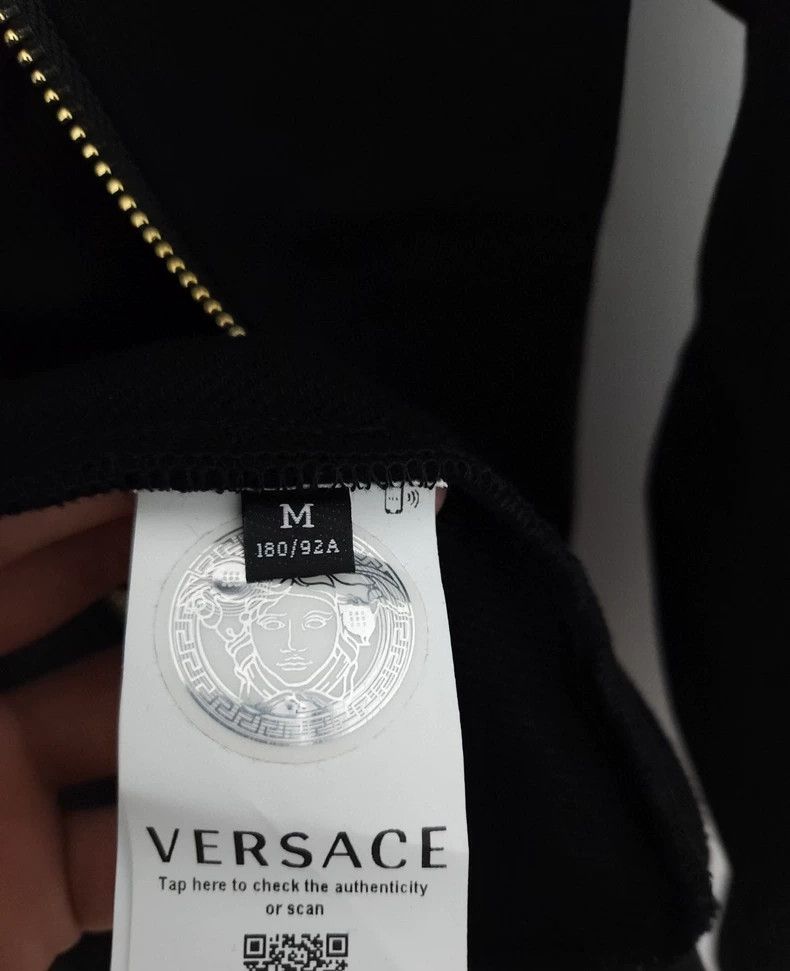 Versace Versace Gold thread embroidered hoodie jacket Size US M / EU 48-50 / 2 - 6 Thumbnail
