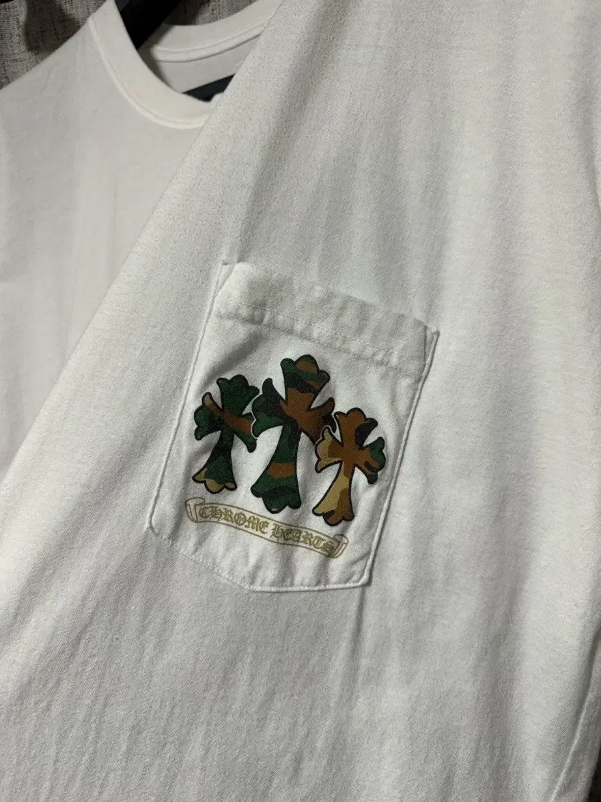 Chrome Hearts Camouflage Horseshoe Longsleeve Tee Size US XXL / EU 58 / 5 - 5 Thumbnail