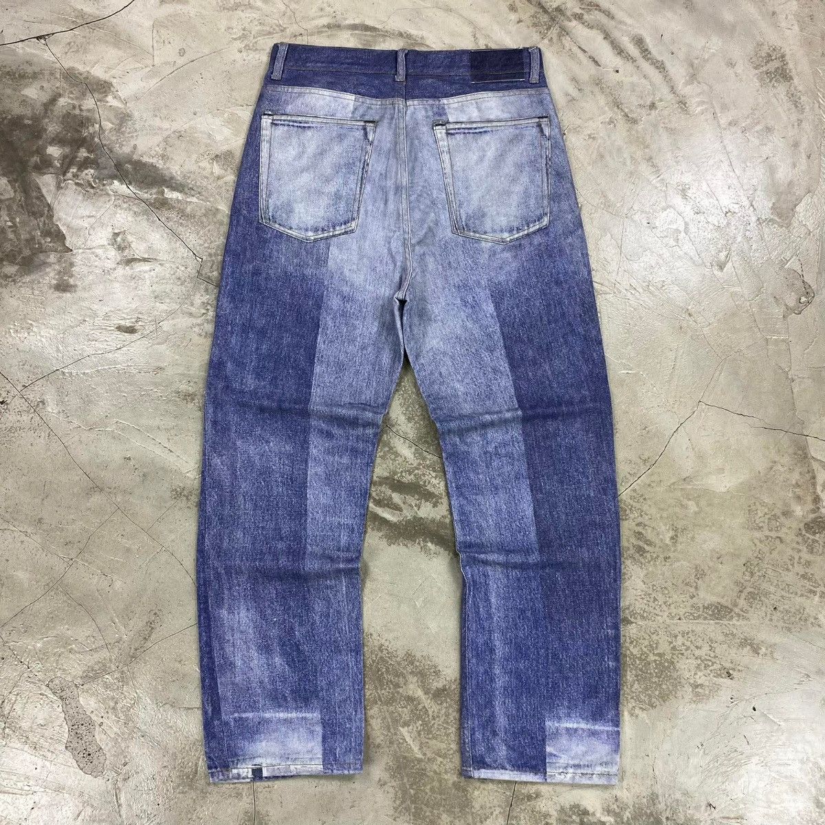 Our Legacy ‘Third Cut’ Digital Denim Print Pants Size US 31 - 7 Thumbnail