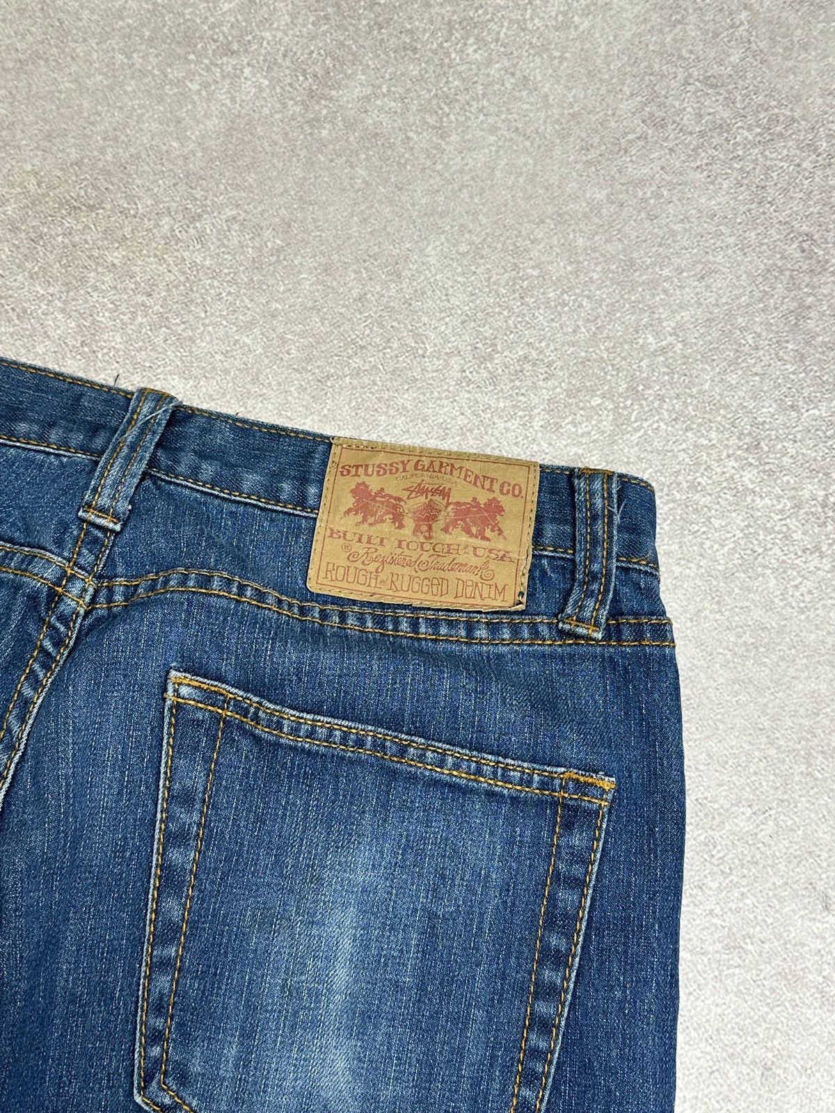 Stussy Vintage Stussy Denim Jeans Rare Pants Y2K Baggy Size US 29 - 3 Thumbnail