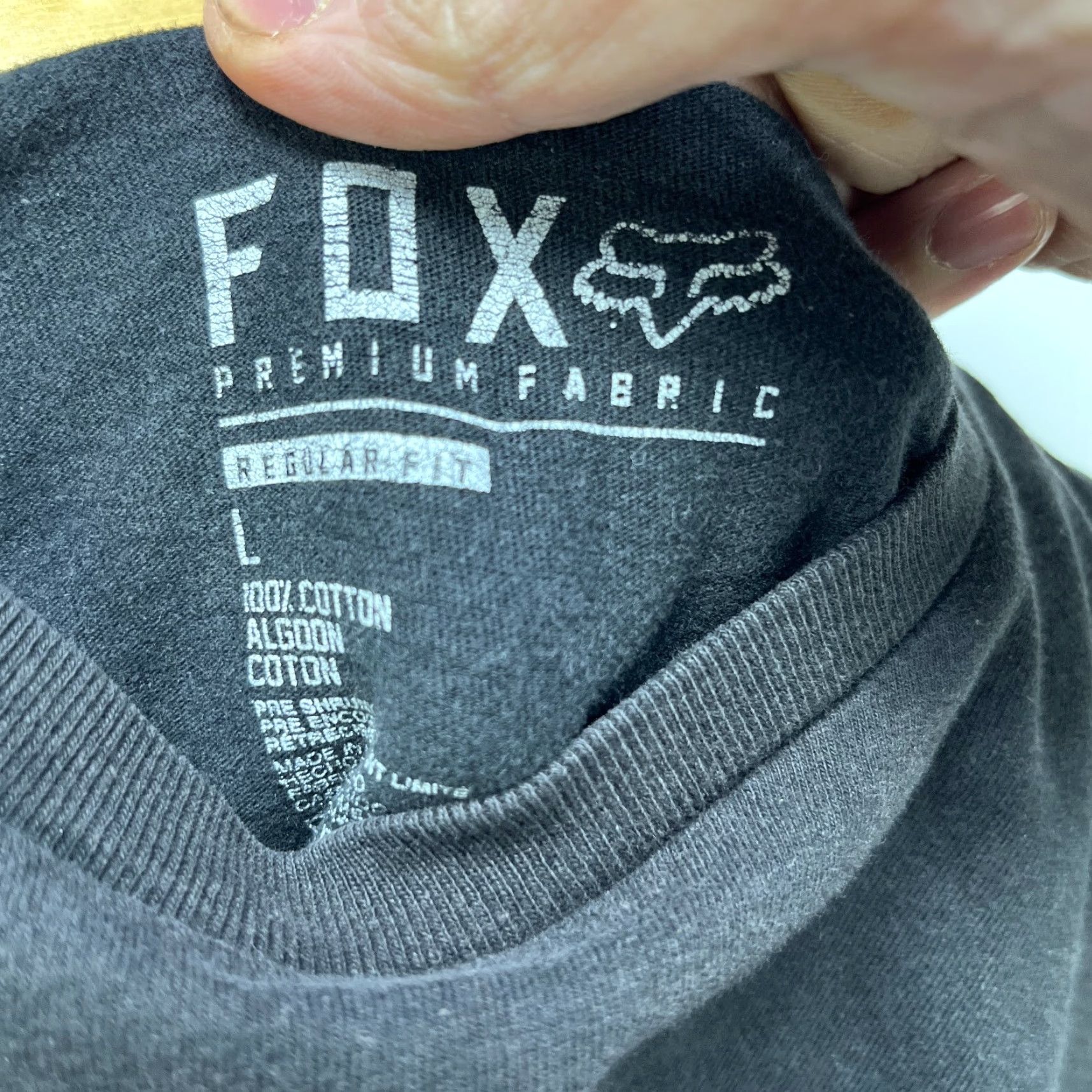 Fox Racing VINTAGE Fox T Shirt Large Mens Black Short Sleeve Y2K Racing Fox Redefine Size US L / EU 52-54 / 3 - 4 Thumbnail