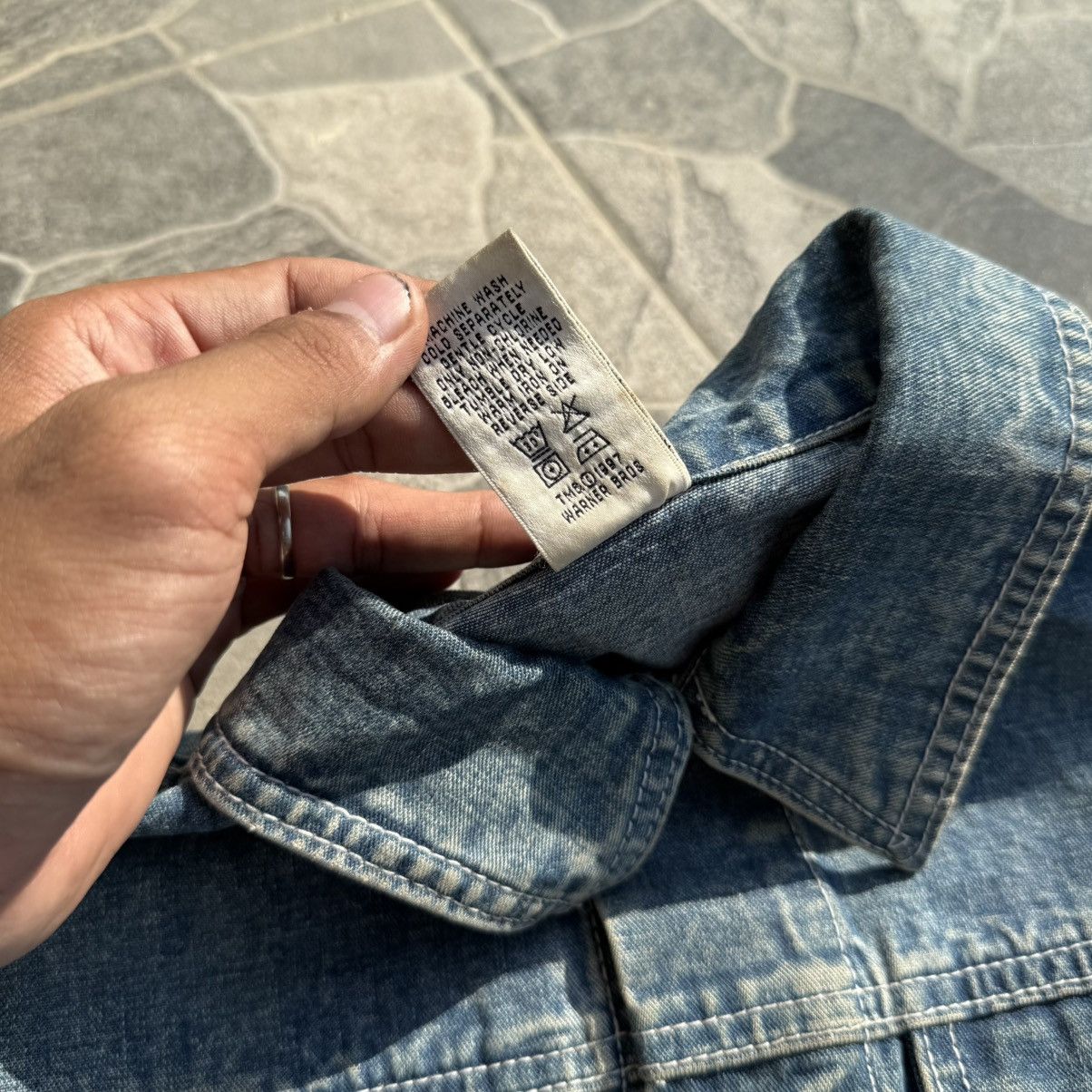 Warner Bros Warner bros Denim Jacket 1997 Size US XL / EU 56 / 4 - 7 Thumbnail
