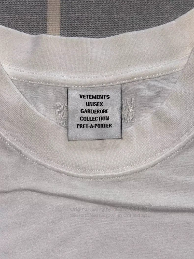 Vetements VETEMENTS short sleeves Size US S / EU 44-46 / 1 - 3 Thumbnail