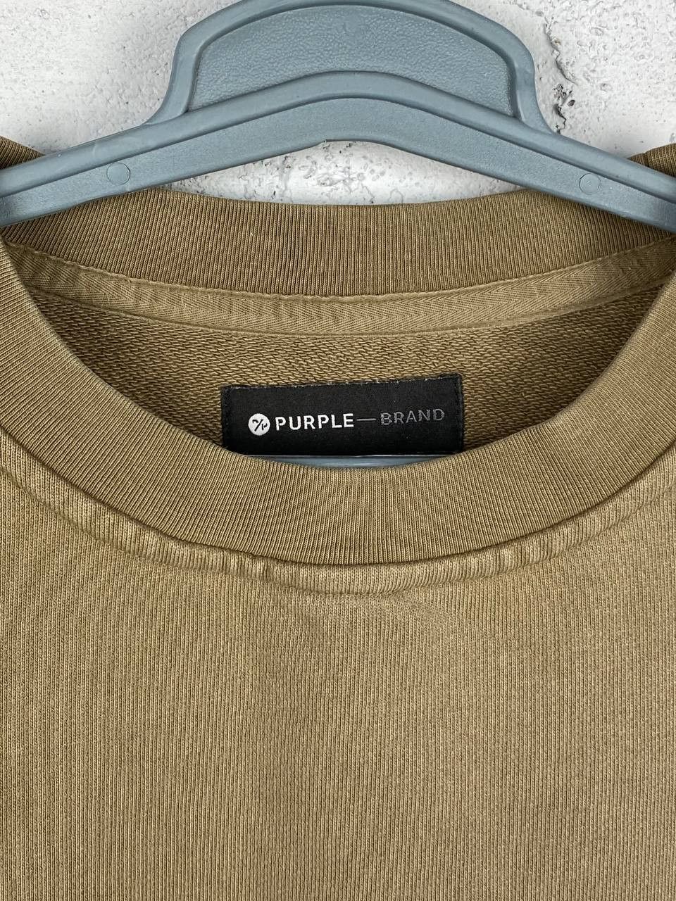 Purple Brand Purple Brand Military Big Logo Streetwear Sweatshirt Size US L / EU 52-54 / 3 - 5 Thumbnail