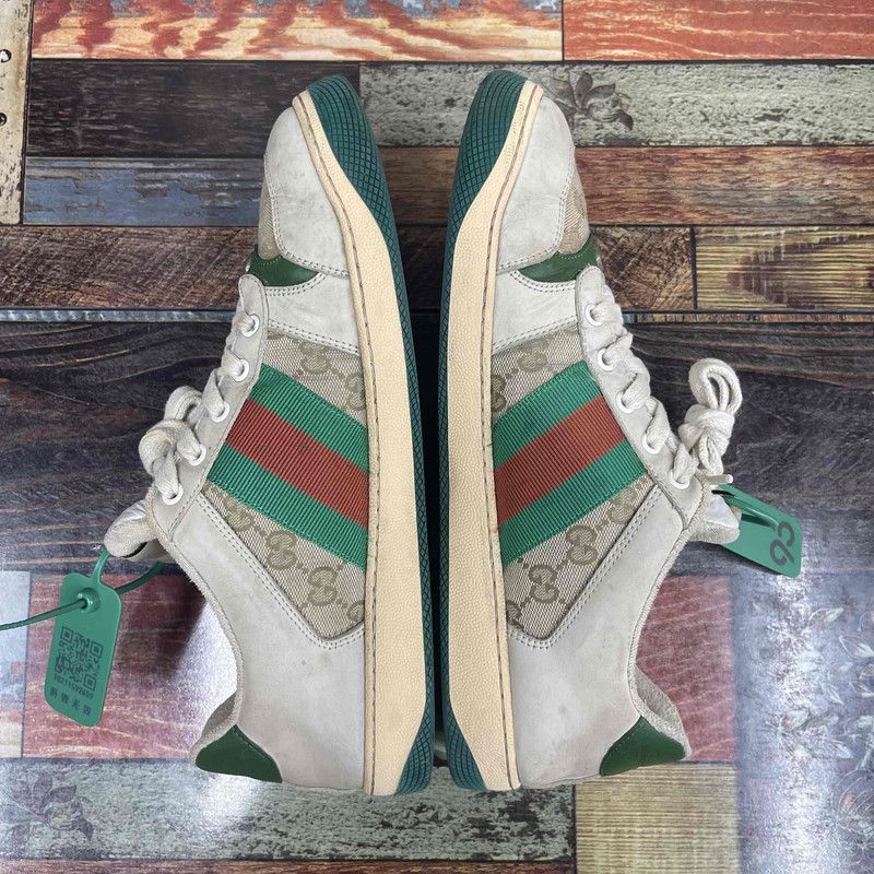 Gucci Gucci Screener Low Top Sneakers in Green - Size US 9.5 / EU 42-43 - 7 Thumbnail