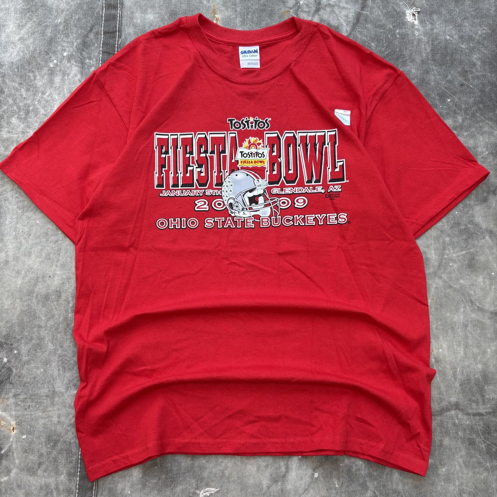 Gildan Vintage Y2K Ohio State Buckeyes Tostitos Fiesta Bowl Shirt Size US L / EU 52-54 / 3 - 1 Thumbnail