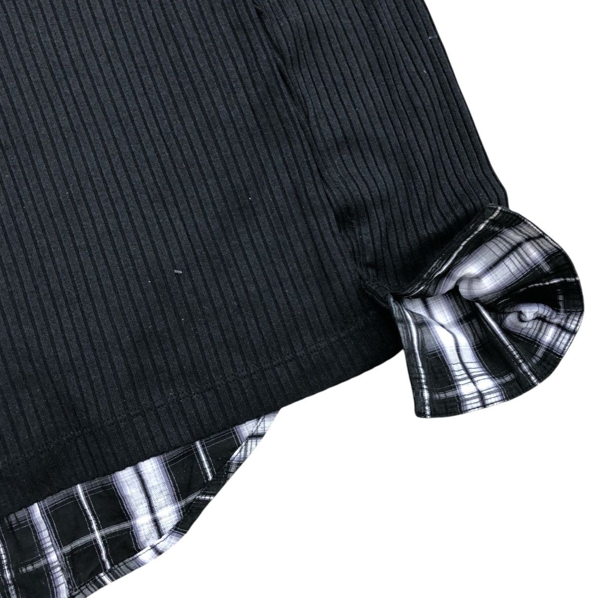 If Six Was Nine Tete Homme Issey Miyake Lgb Double Layer Long Button Shirt Size US M / EU 48-50 / 2 - 12 Thumbnail