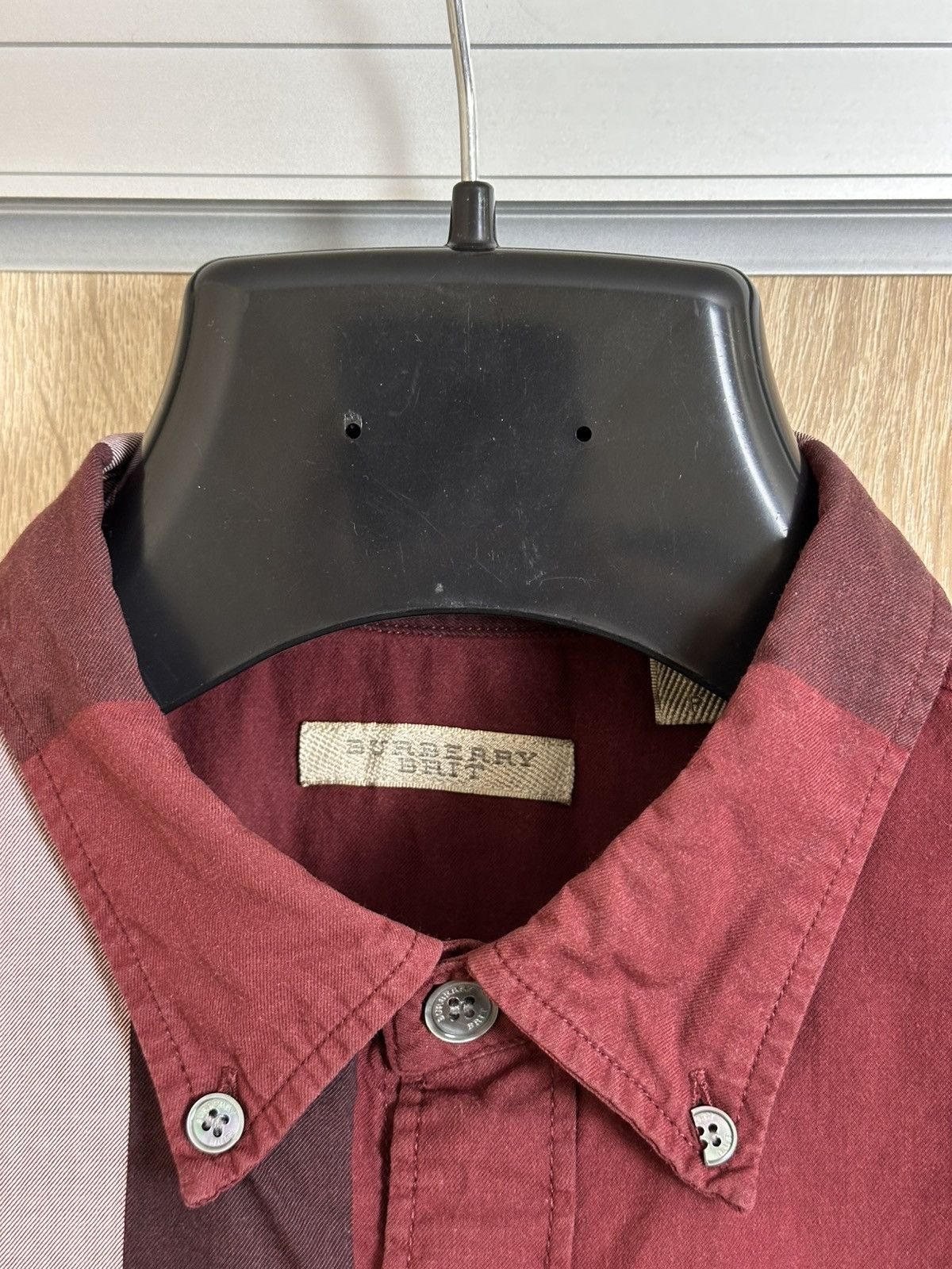 Burberry 🔥 Burberry Brit Nova Check Long Sleeve Shirt Button Up Rare Size US S / EU 44-46 / 1 - 3 Thumbnail