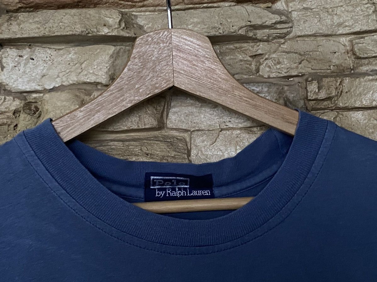 Vintage Vintage Polo Ralph Lauren Tees Faded Size US L / EU 52-54 / 3 - 3 Thumbnail