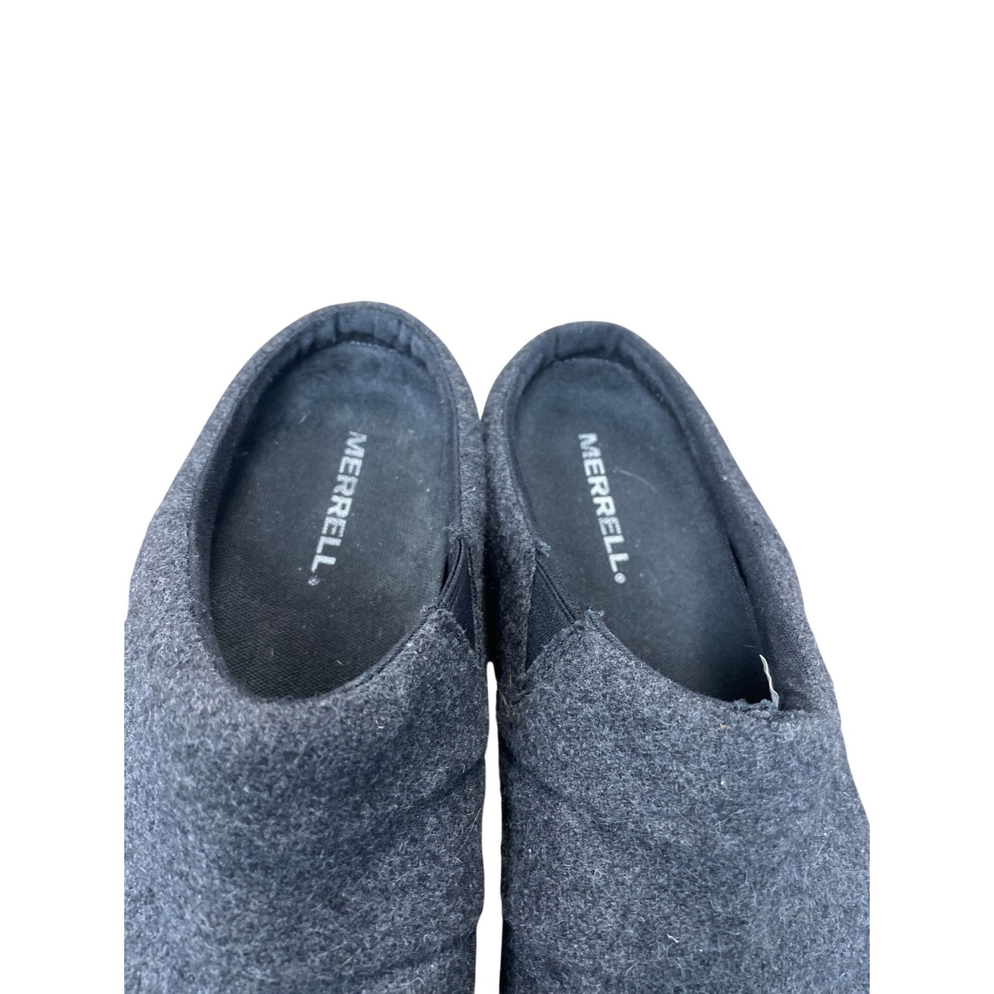 Merrell Merrell womans gray wool moc slip on casual shoes sz 8B SKU Size US 8 / IT 38 - 8 Thumbnail