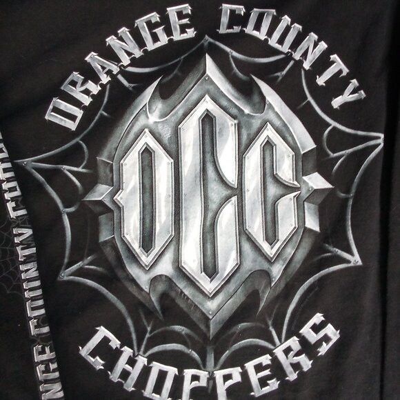 Delta Vintage Y2K Orange County Choppers Long Sleeve T-Shirt Size US L / EU 52-54 / 3 - 1 Thumbnail