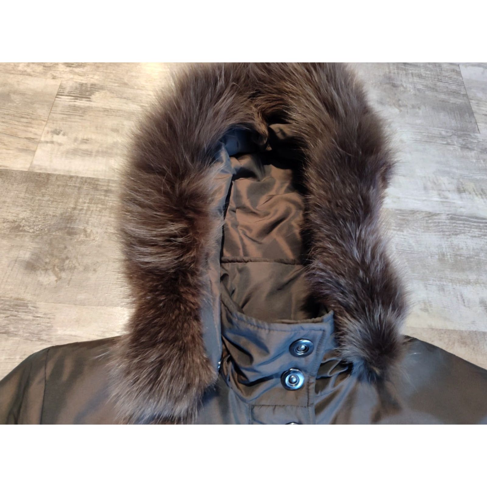 Pendleton Pendleton Women's M Jacket Parka Dyed Fox Fur Hood Quilted Lined Size M / US 6-8 / IT 42-44 - 5 Thumbnail
