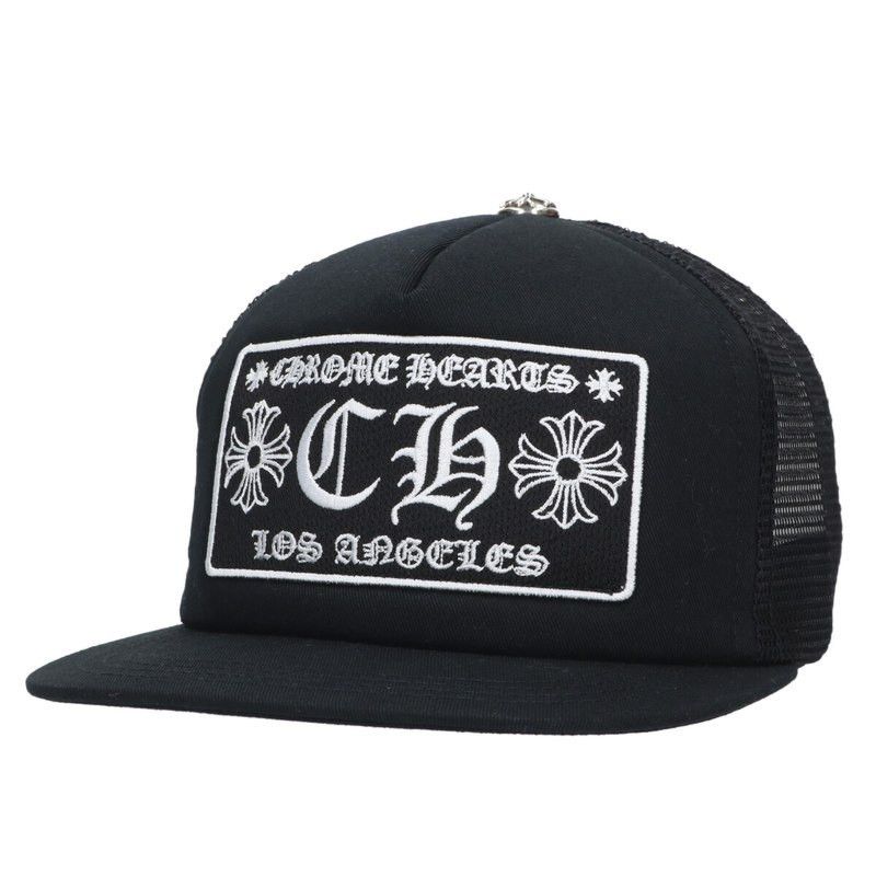 Chrome Hearts Chrome Hearts Trucker Cap with CH Patch Size ONE SIZE - 1 Thumbnail