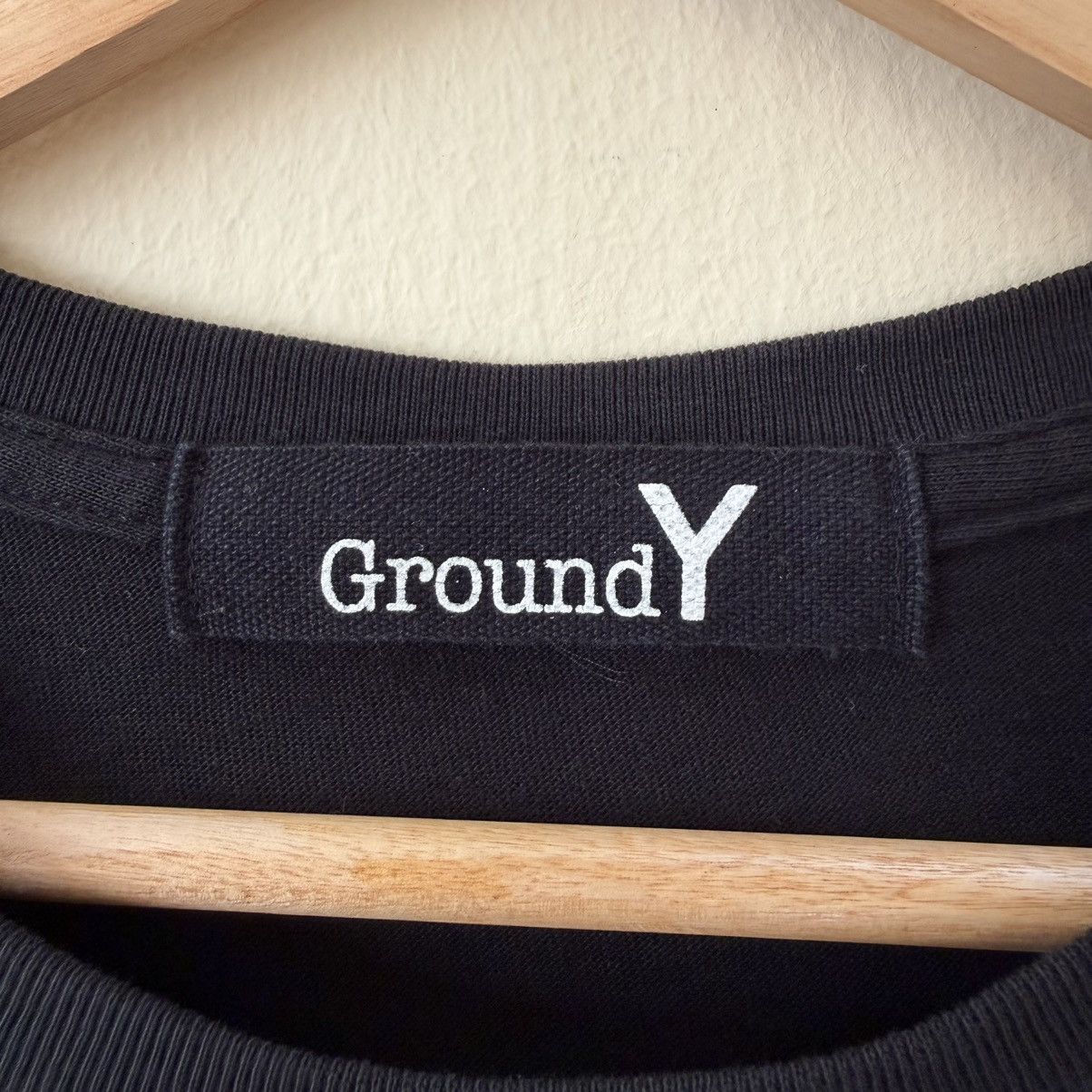 Yohji Yamamoto Ground Y by Yohji Yamamoto Painter Tee Shirt Size US XL / EU 56 / 4 - 3 Thumbnail