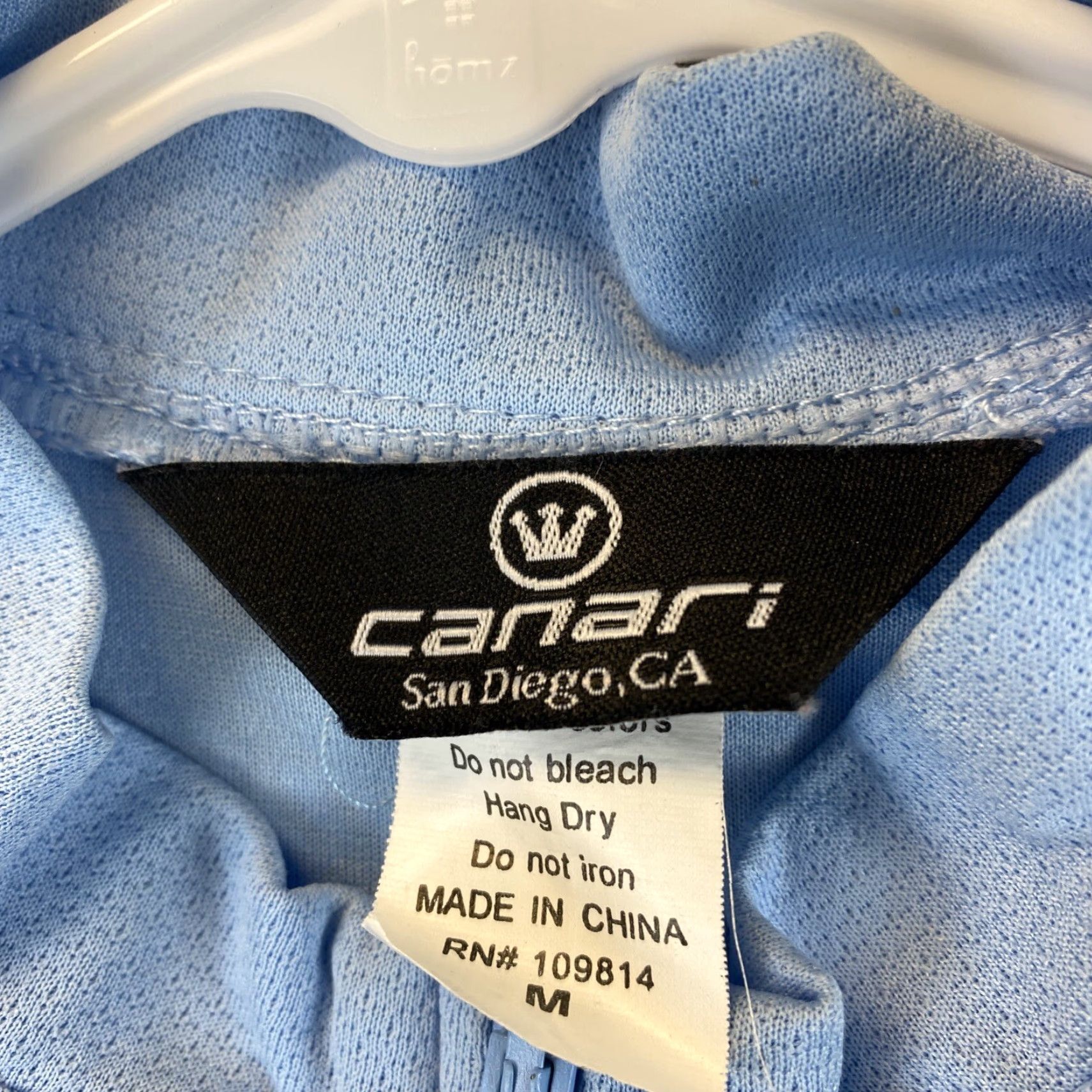 Vintage CANARI Tank Top Solid Blue Active Sports Teens Size S Fitness Running Size S / US 4 / IT 40 - 3 Thumbnail