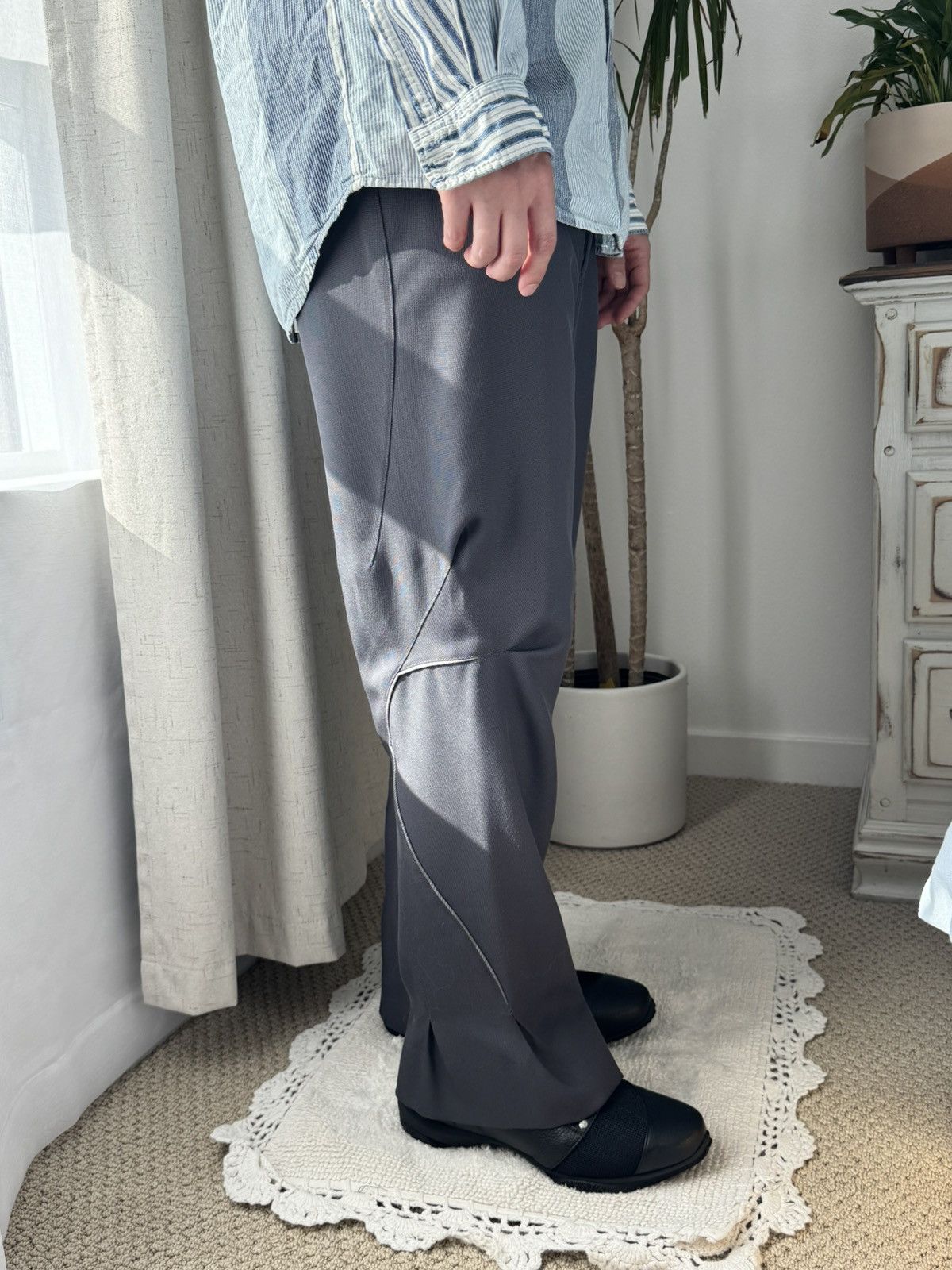 Kiko Kostadinov Ohne K-Dart trousers (hemmed) Size US 32 / EU 48 - 9 Thumbnail