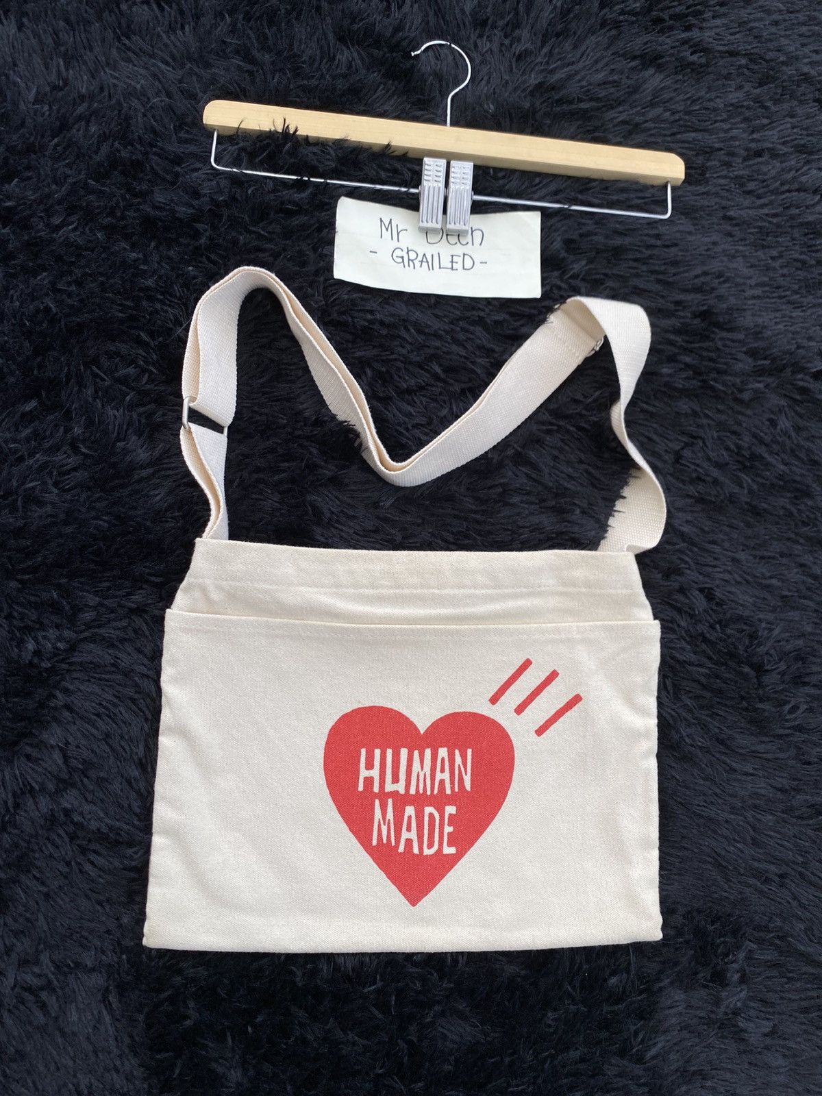 Human Made HUMAN MADE NIGO BRAND 2 WAY SHOULDER BAG Size ONE SIZE - 4 Thumbnail