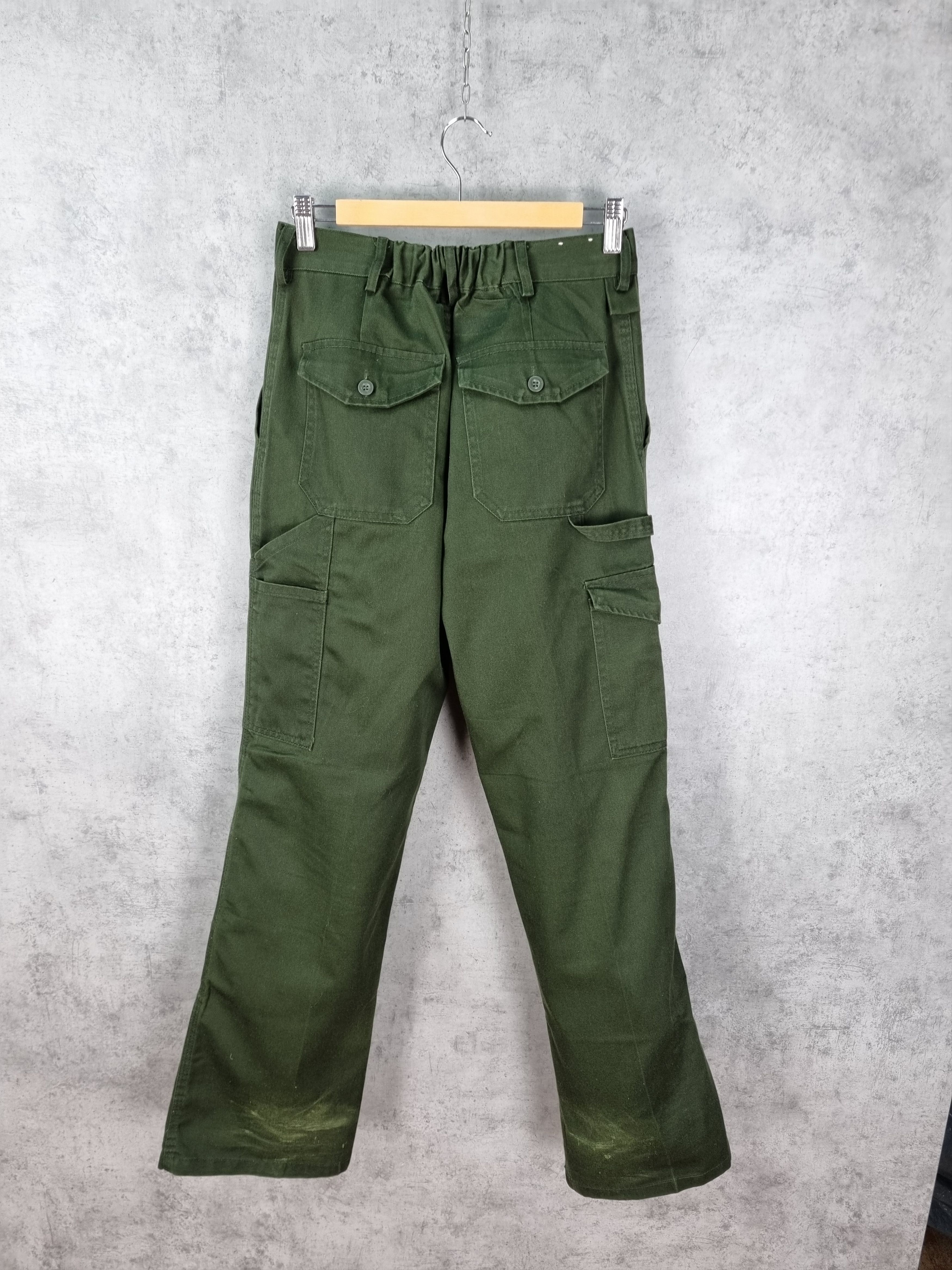 Dickies 90s Dickies Double Knees Cargo Carpenter Military Pants Size US 28 / EU 44 - 5 Thumbnail