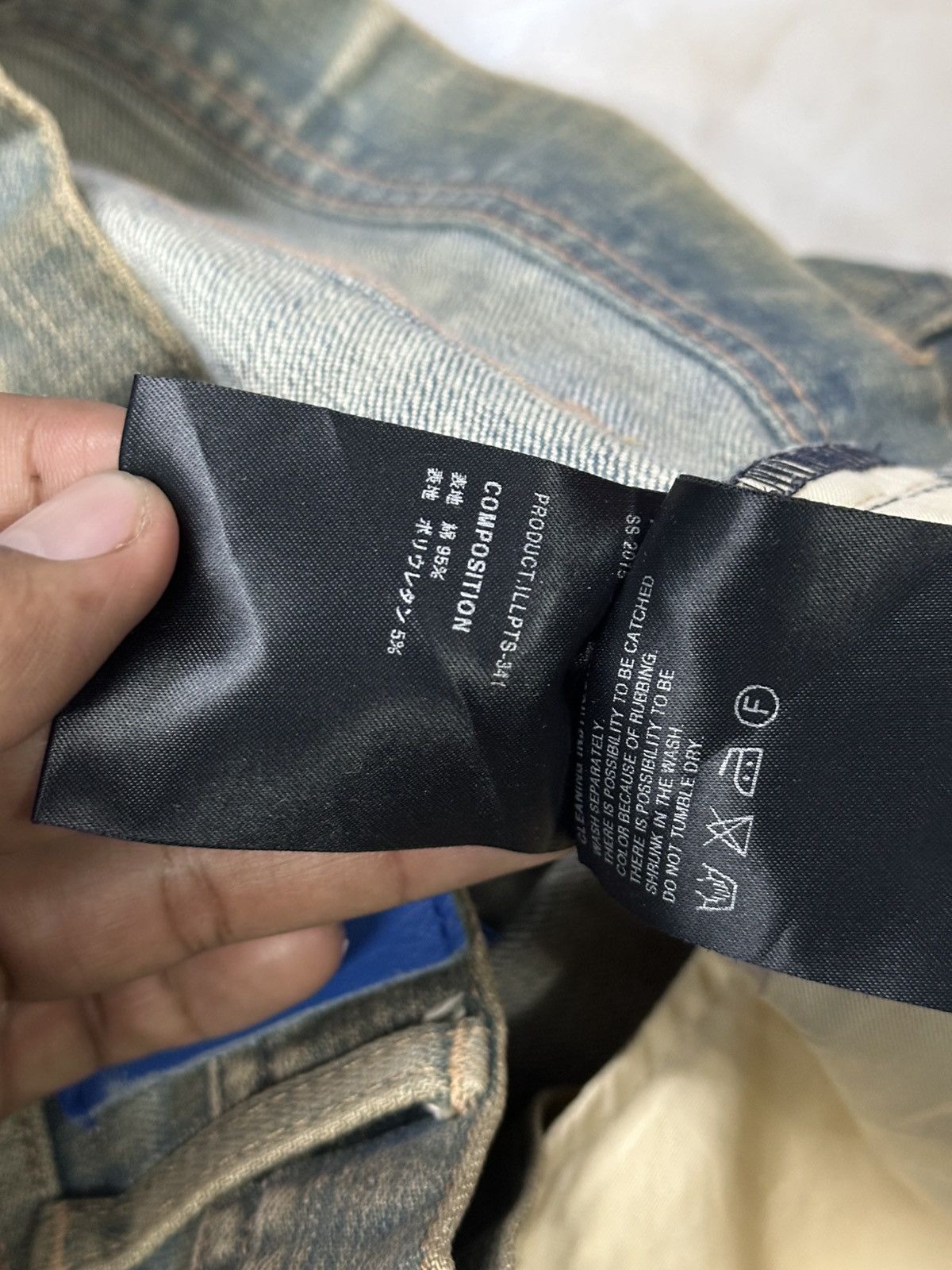 PHENOMENON Distress Trashed Denim Phenomenom Crazy Design Size US 34 / EU 50 - 9 Thumbnail
