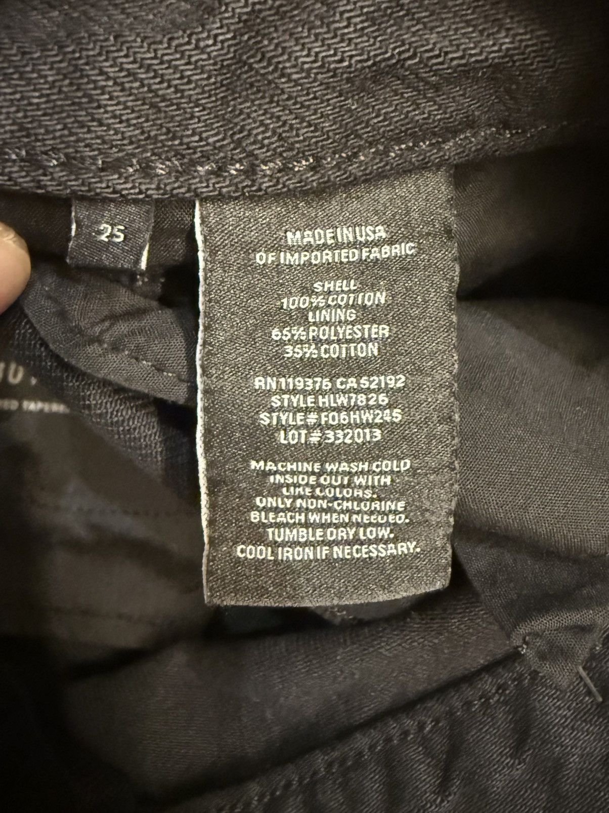 Helmut Lang ***FINAL DROP***RARE BNWT HELMUT LANG RELAXED TAPERED FIT 25 Size US 26 / EU 42 - 15 Thumbnail