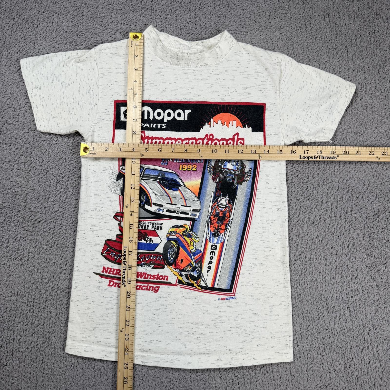 Other Vintage 1992 Mopar Parts Summernationals NHRA Drag T Shirt Size US XS / EU 42 / 0 - 2 Thumbnail