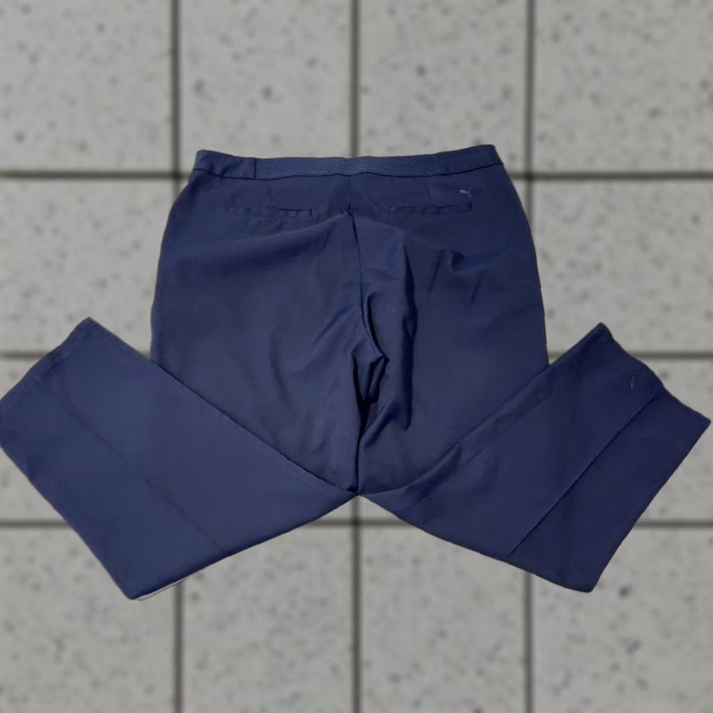 Puma Womens Puma Pants XL Navy Blue Athletic Golf Sweatpants Tapered Running Womens XL Blue Puma Pants Size 40" / US 18 - 1 Thumbnail