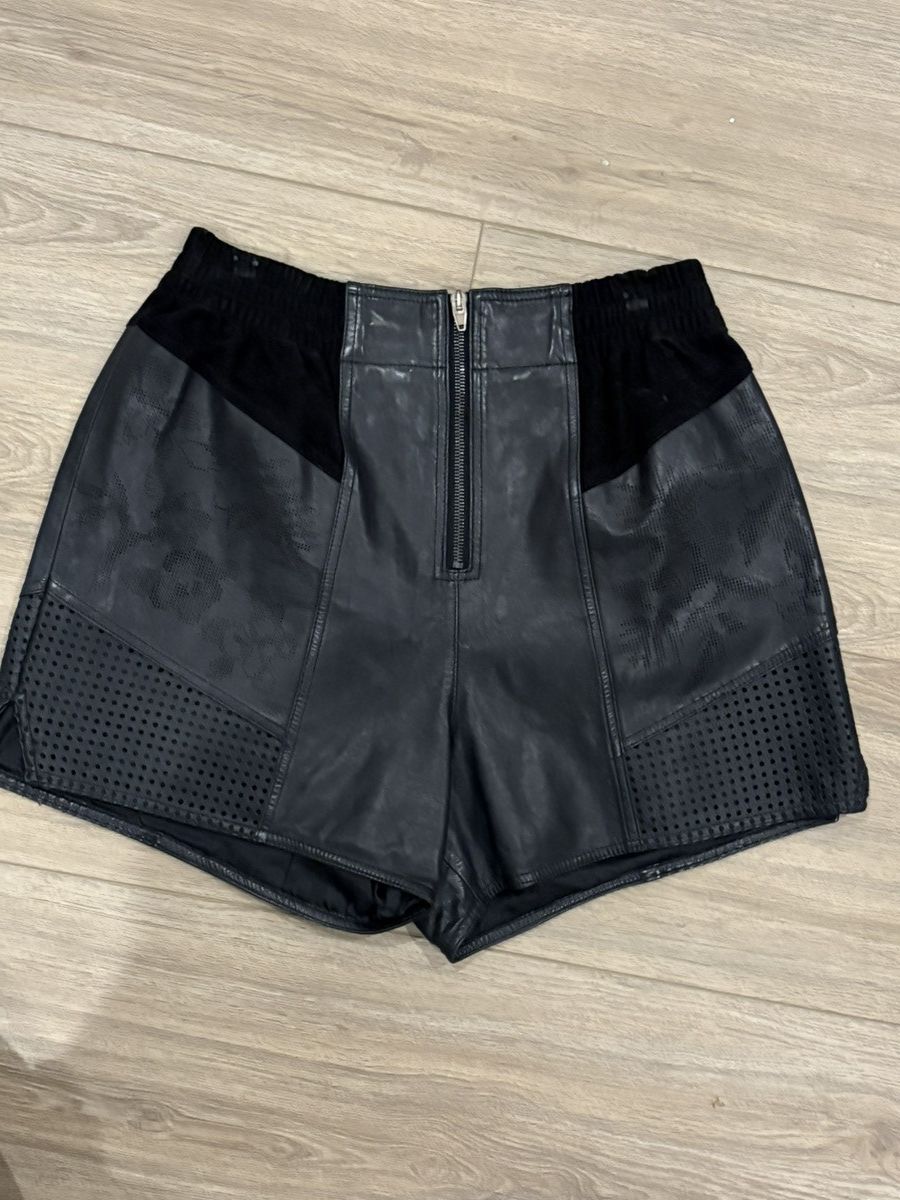 Alexander Wang Alexander Wang Calfskin Shorts Sz 6 Size 27" / US 4 / IT 40 - 3 Thumbnail