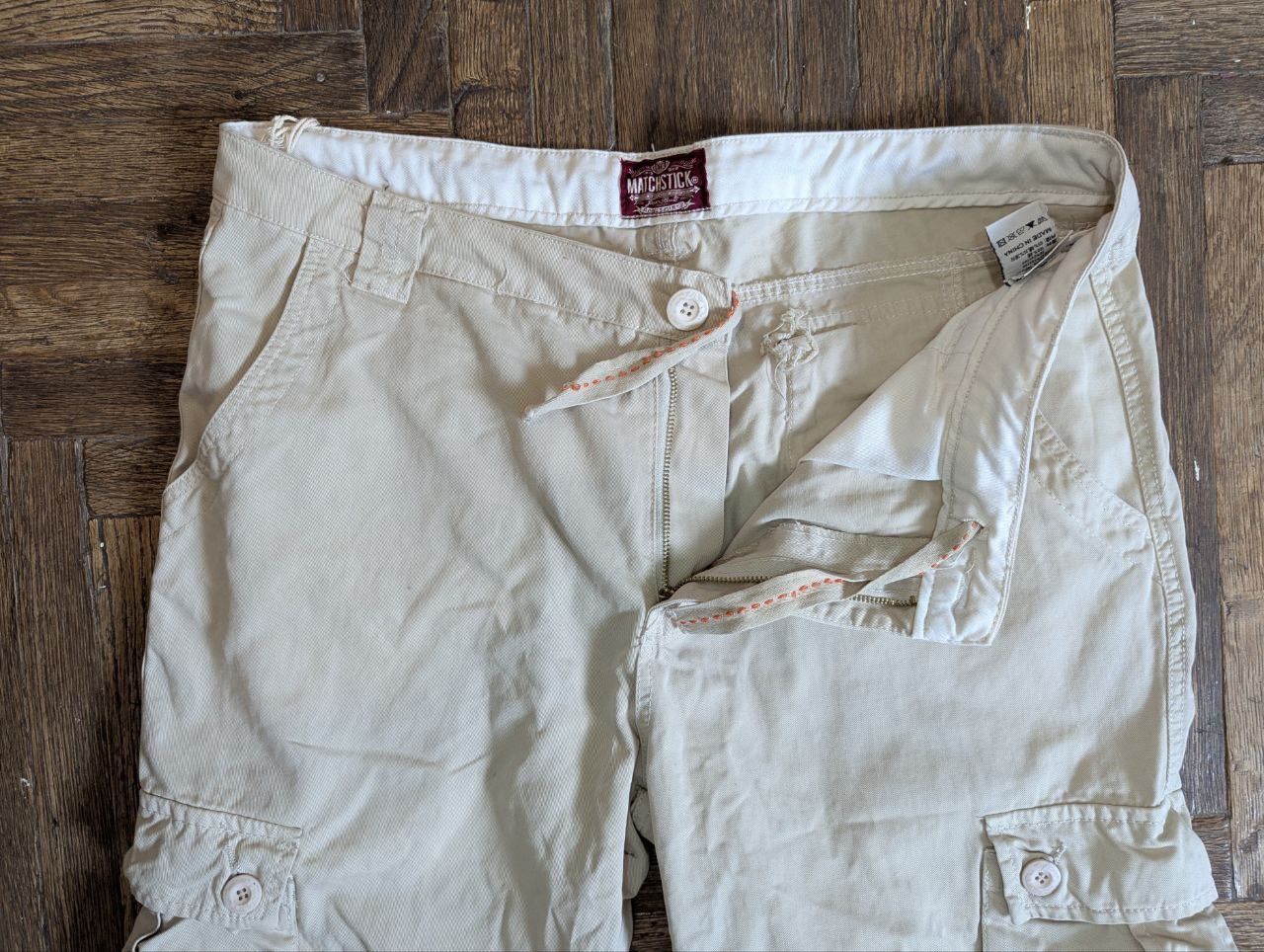 Japanese Brand MATCHSTICK by MATCH Cargo Pants Size US 39 - 6 Thumbnail