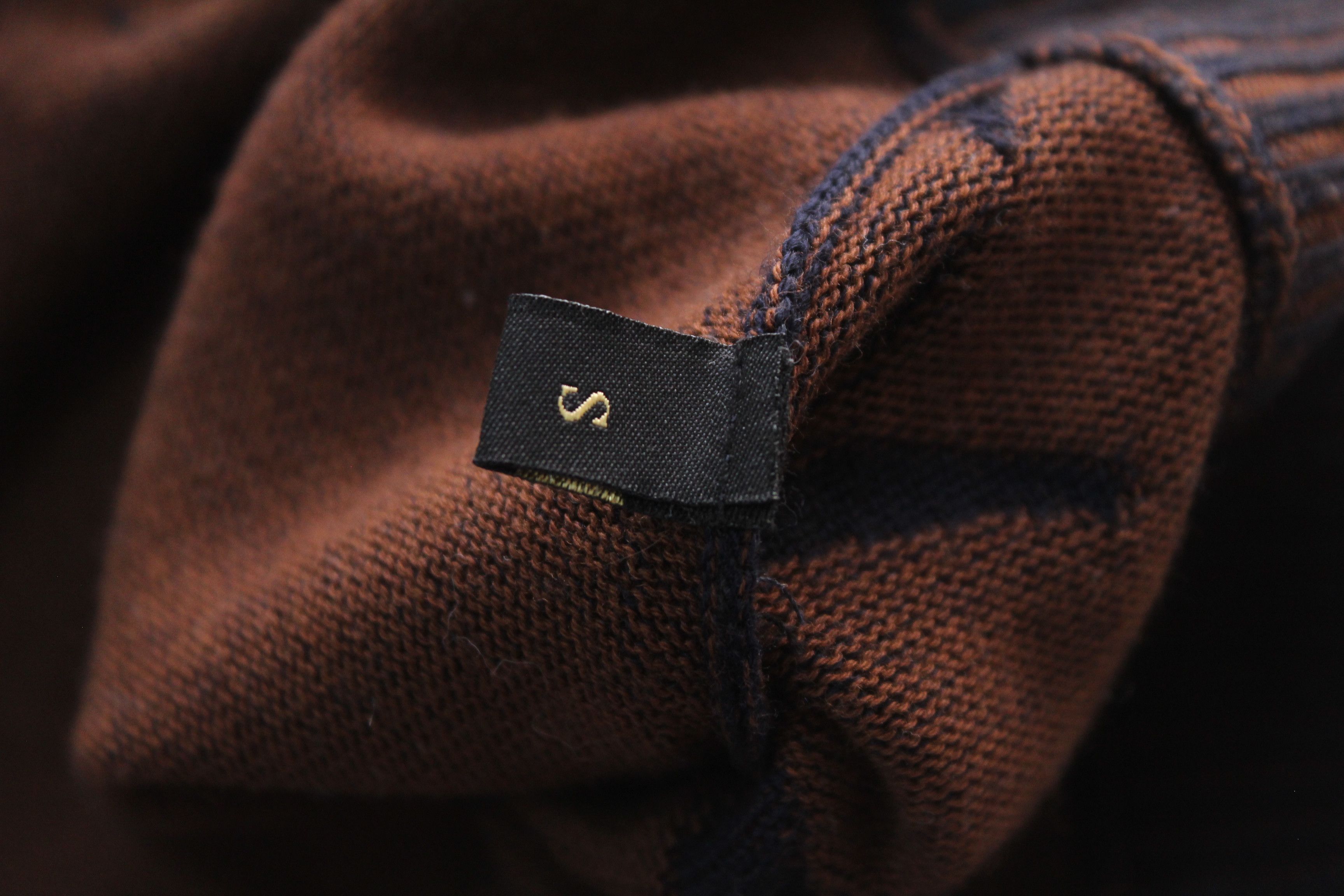 Billionaire Couture Billionaire Couture Italy FW19 Wool Cotton Zip Mock Pullover Size US S / EU 44-46 / 1 - 16 Thumbnail