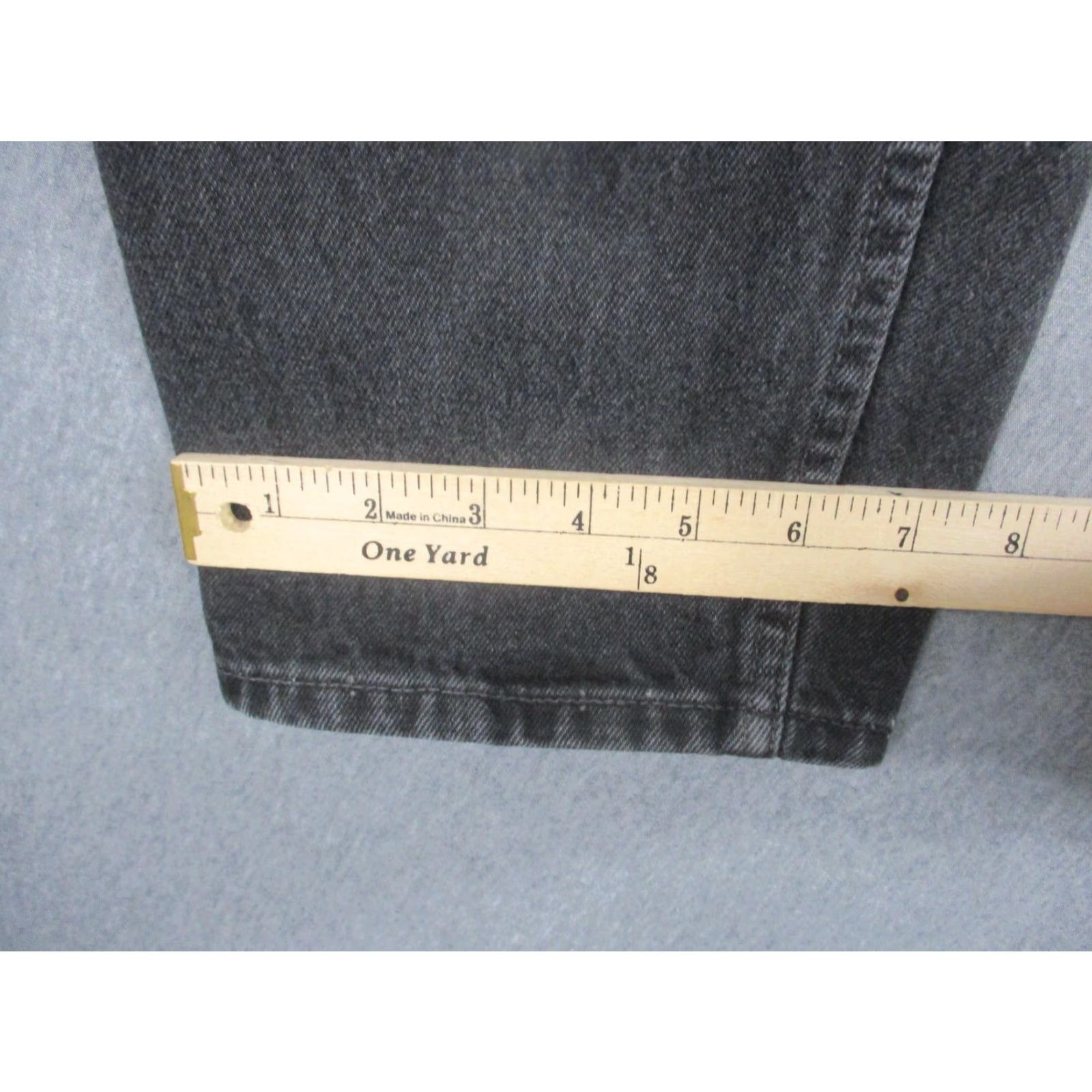 Levi's VINTAGE Levi's Jeans Mens 33x32 Gray Denim Loose Fit Tapered Made USA 90s Size US 33 - 6 Thumbnail