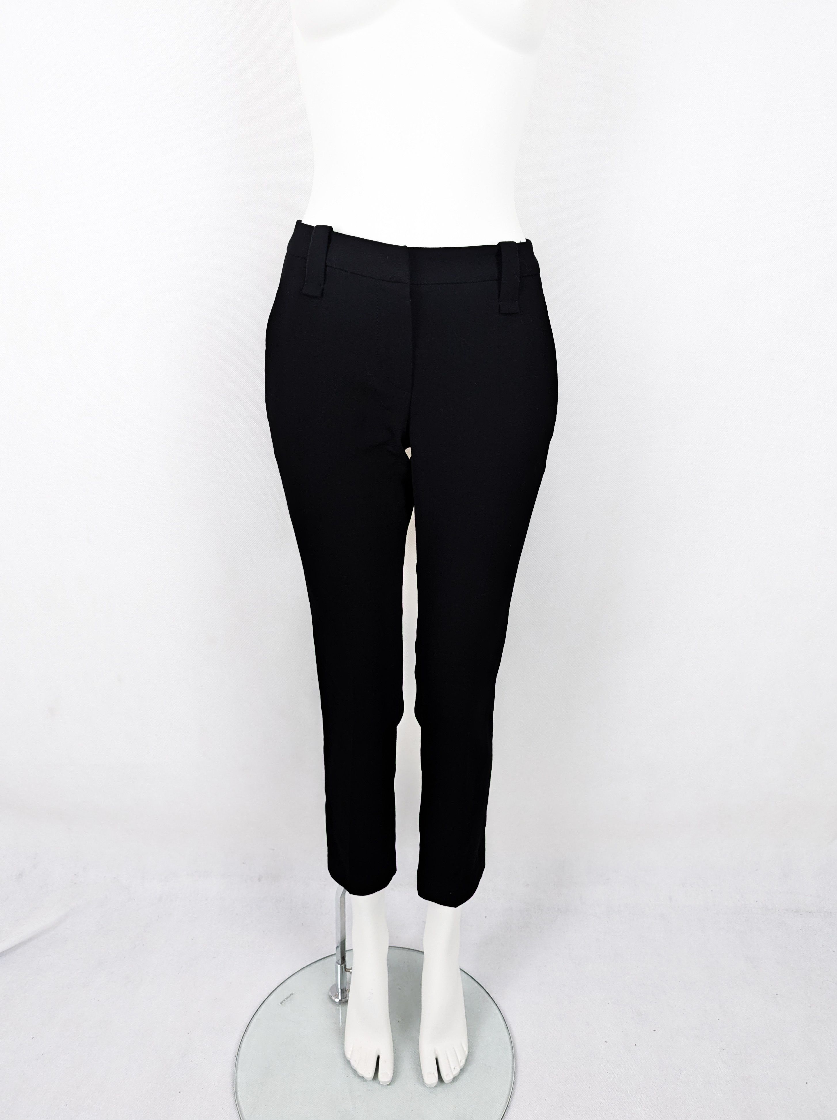Brunello Cucinelli Brunello Cucinelli black pants trousers Size 26" / US 2 / IT 38 - 1 Thumbnail