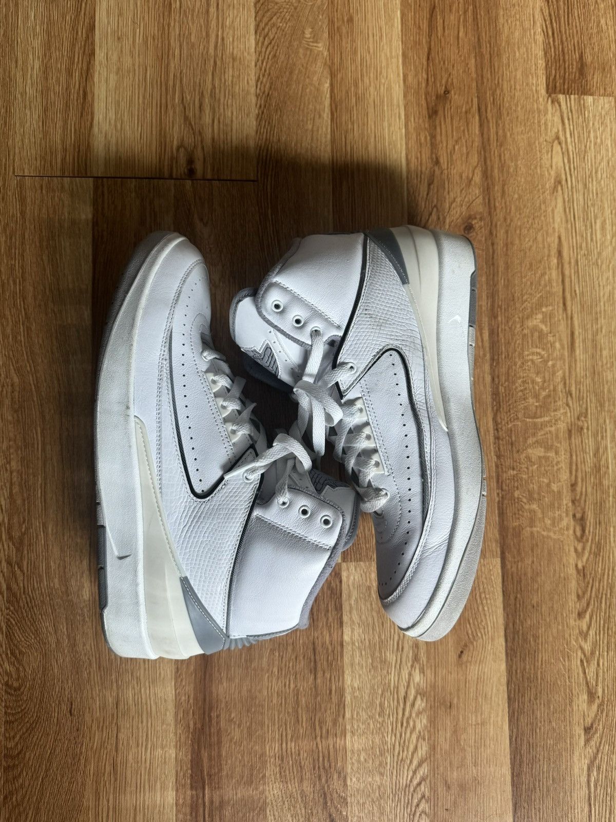 Jordan Brand × Vintage White jordan 2 high Size US 9.5 / EU 42-43 - 2 Thumbnail