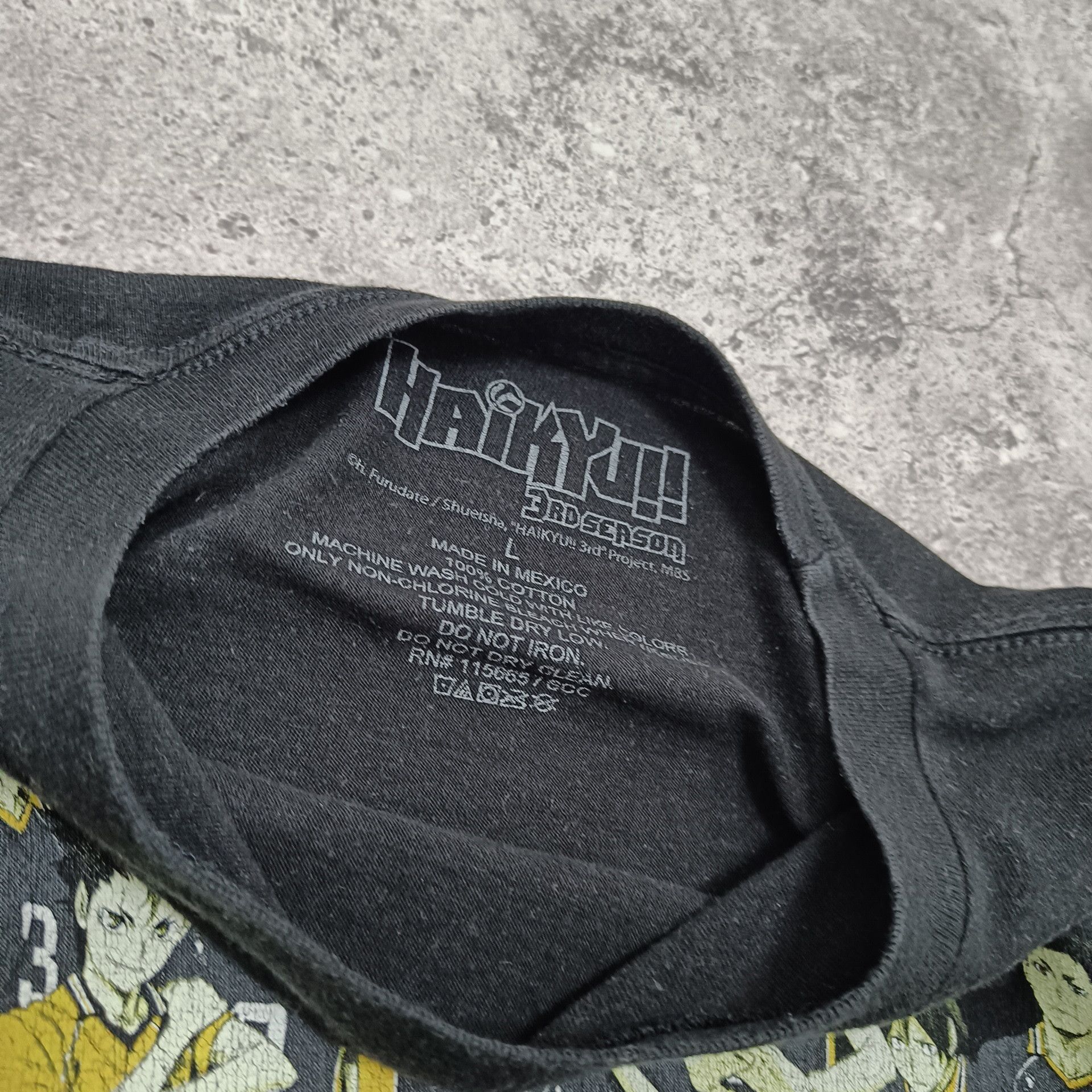 Anime × Cartoon Network × Japanese Brand Haikyuu 3rd season anima Japan Brenda l t-shirt Size US L / EU 52-54 / 3 - 5 Thumbnail