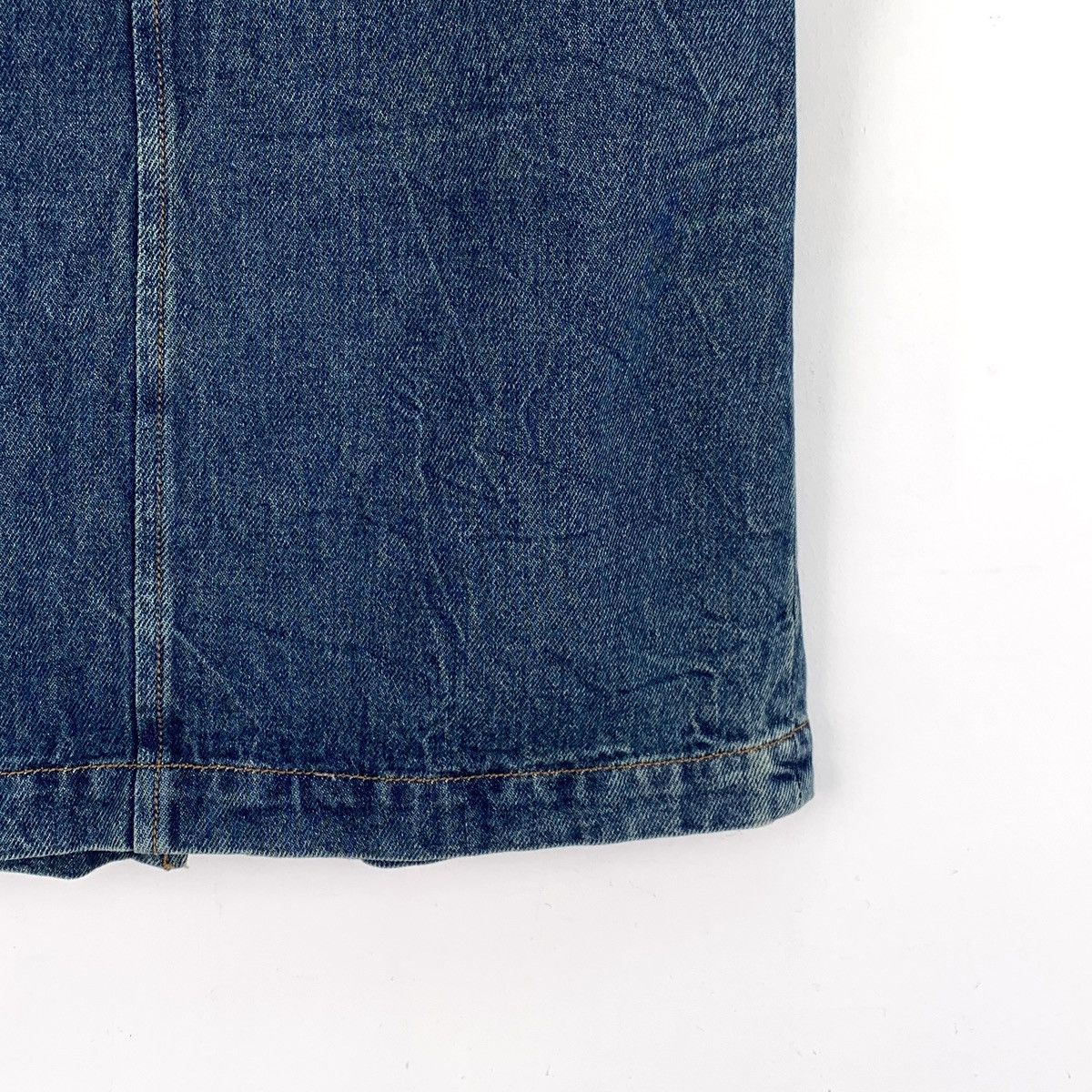 Sportmax Sportmax Dark Blue Cotton Casual Denim Skirt K26WX Size 25" / US 0 / IT 36 - 4 Thumbnail