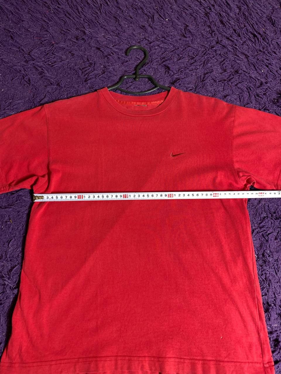 Nike × Vintage Vintage Nike Y2K Logo Swoosh T Shirt Tee Size US S / EU 44-46 / 1 - 2 Thumbnail