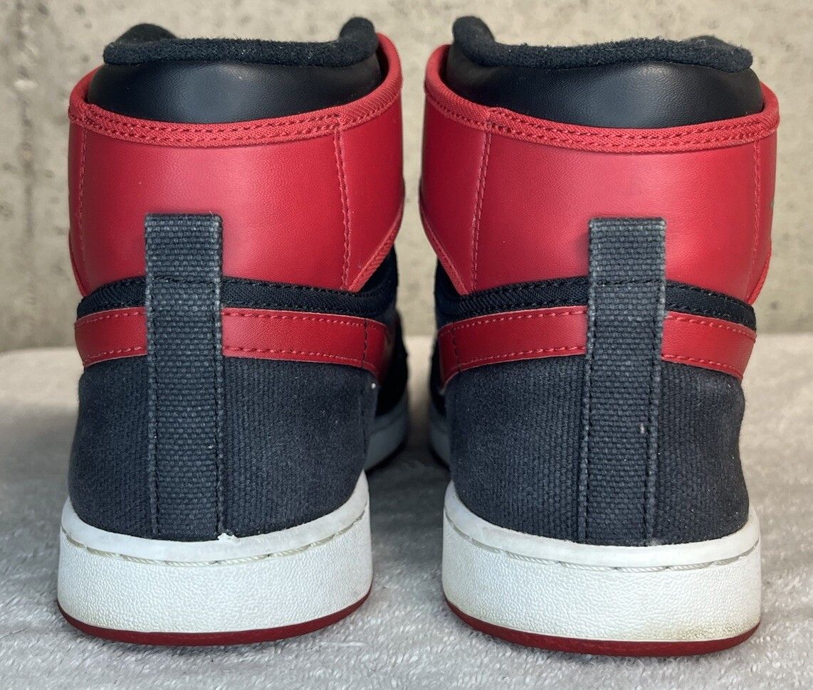Jordan Brand Nike Air Jordan 1 AJKO Retro Bred Black Red White Size 11 Size US 11 / EU 44 - 7 Thumbnail