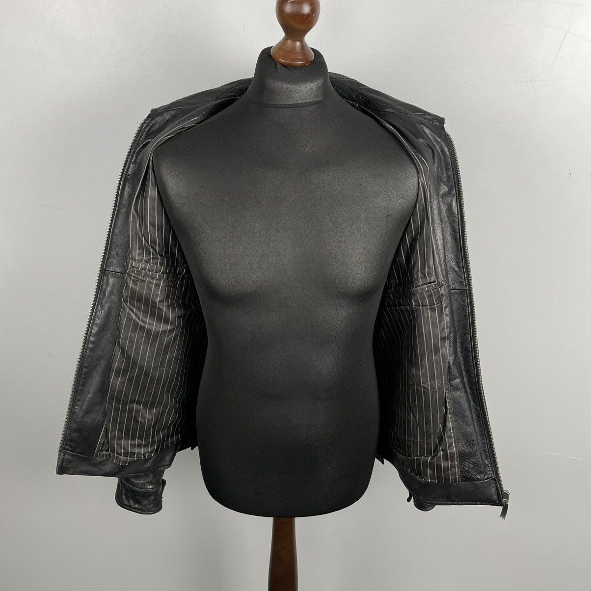 Genuine Leather Vintage Avantgarde Leather Moto jacket Y2k Size US M / EU 48-50 / 2 - 7 Thumbnail